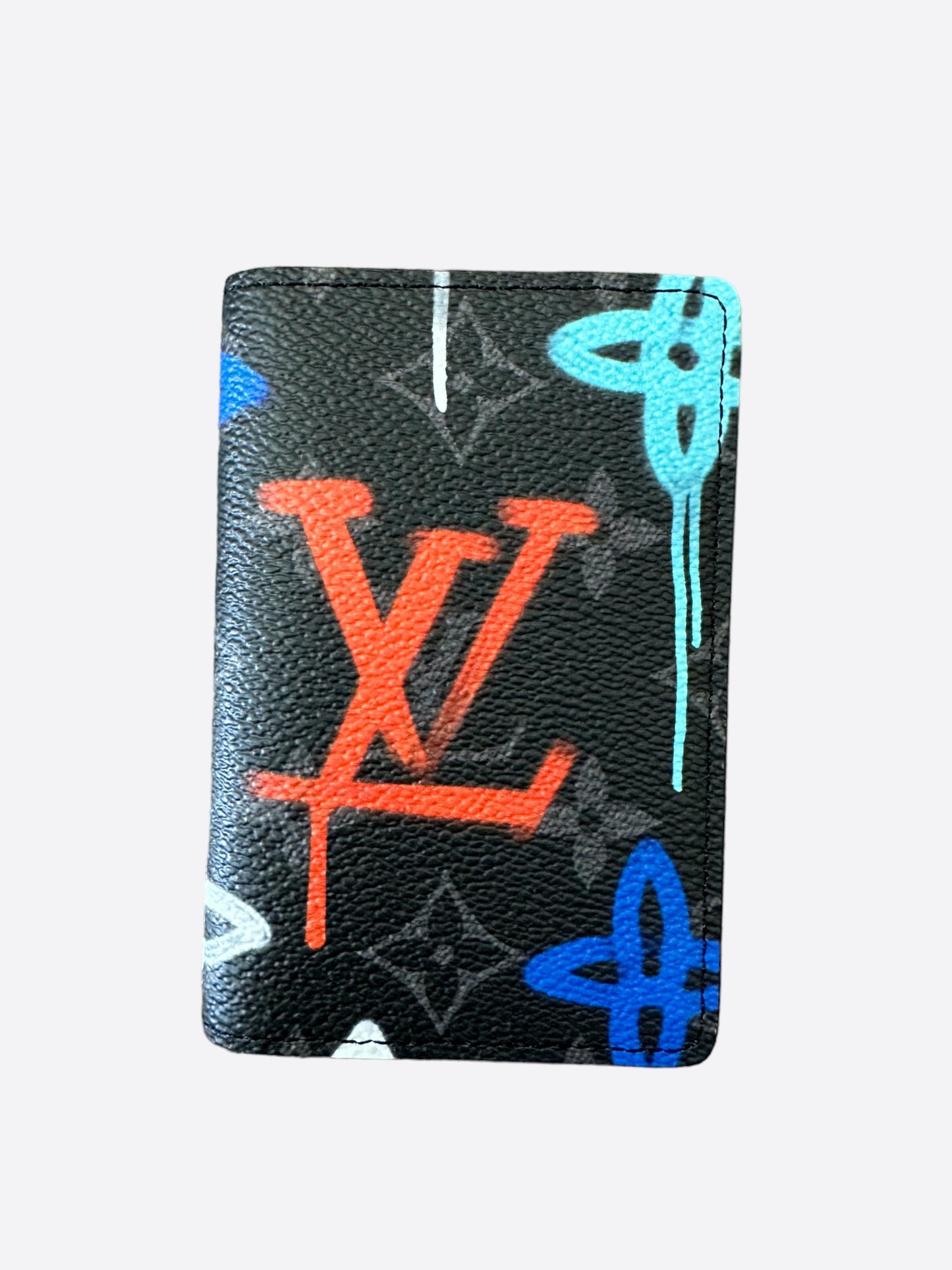 Louis Vuitton Monogram Eclipse Graffiti Pocket Organizer