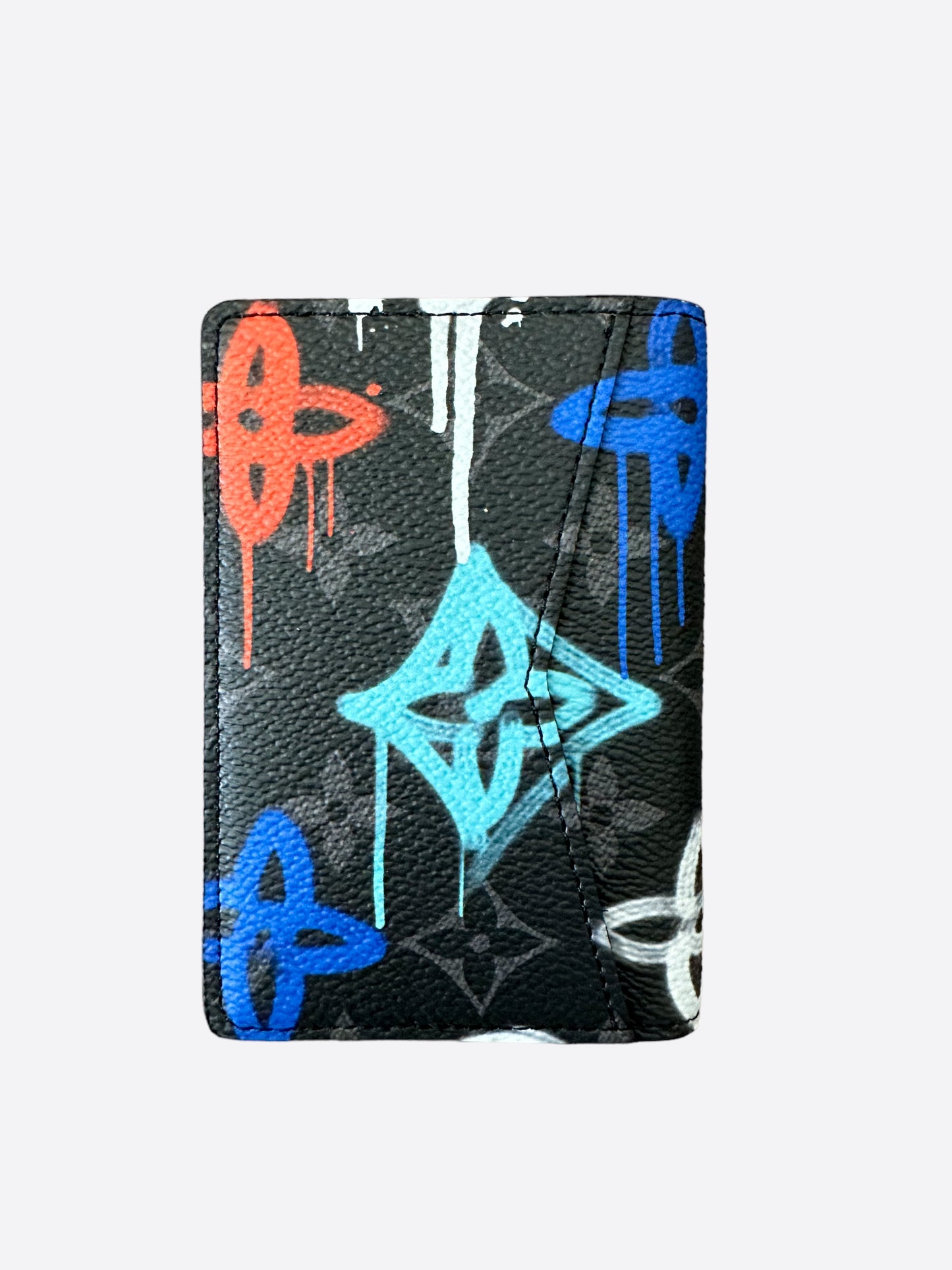 Louis Vuitton Monogram Eclipse Graffiti Pocket Organizer