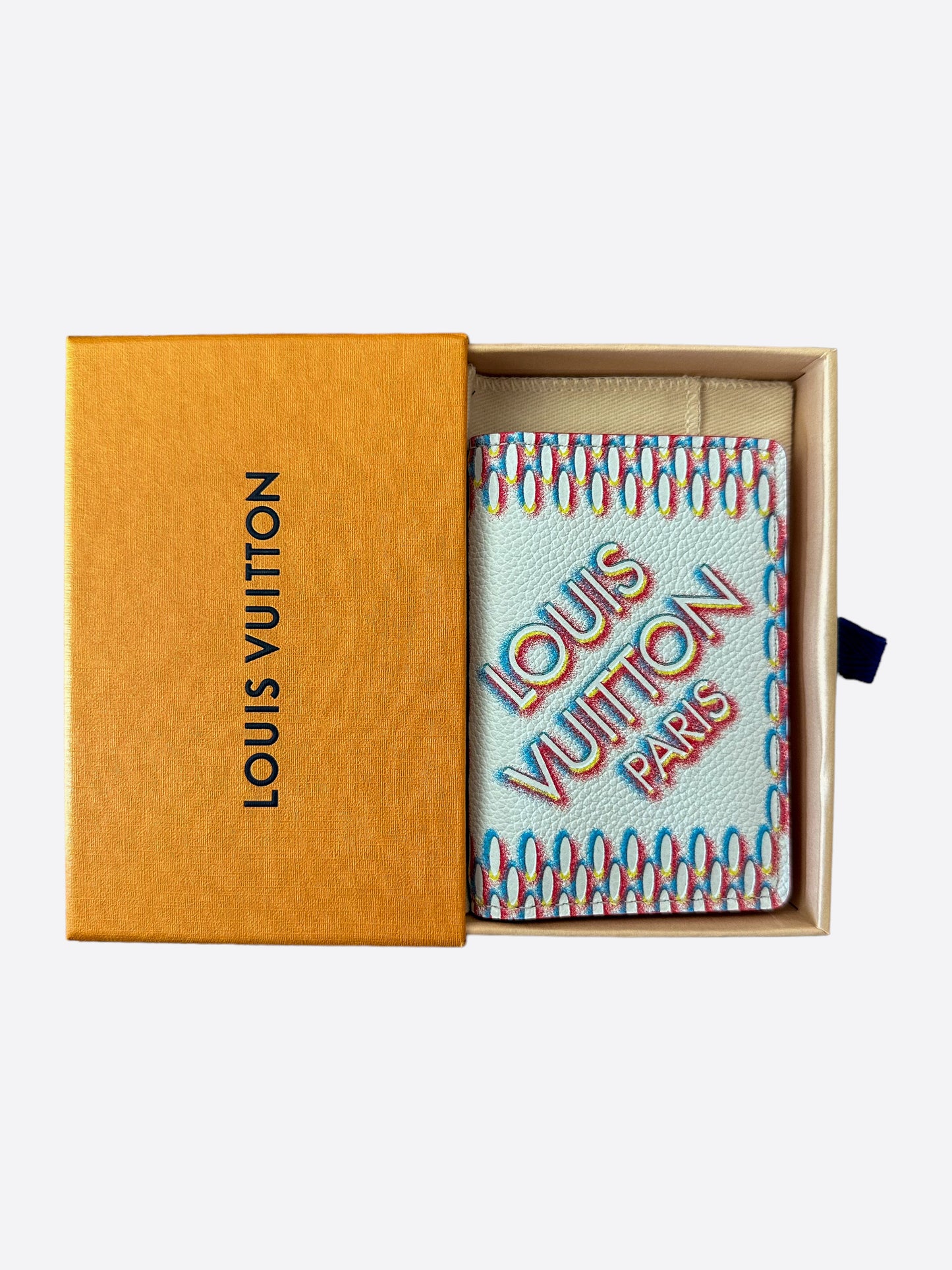 Louis Vuitton White Damier Spray Pocket Organizer