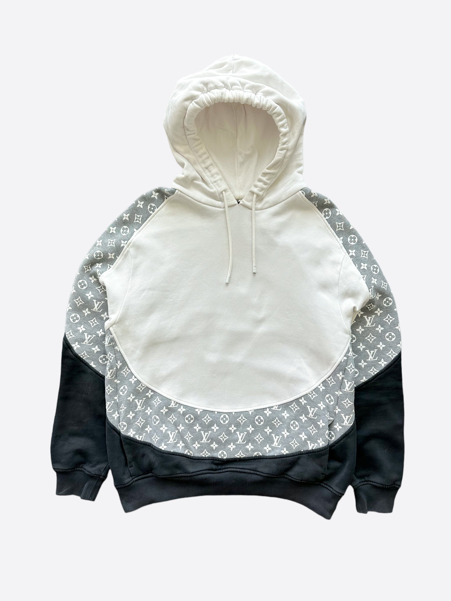 lv white hoodie