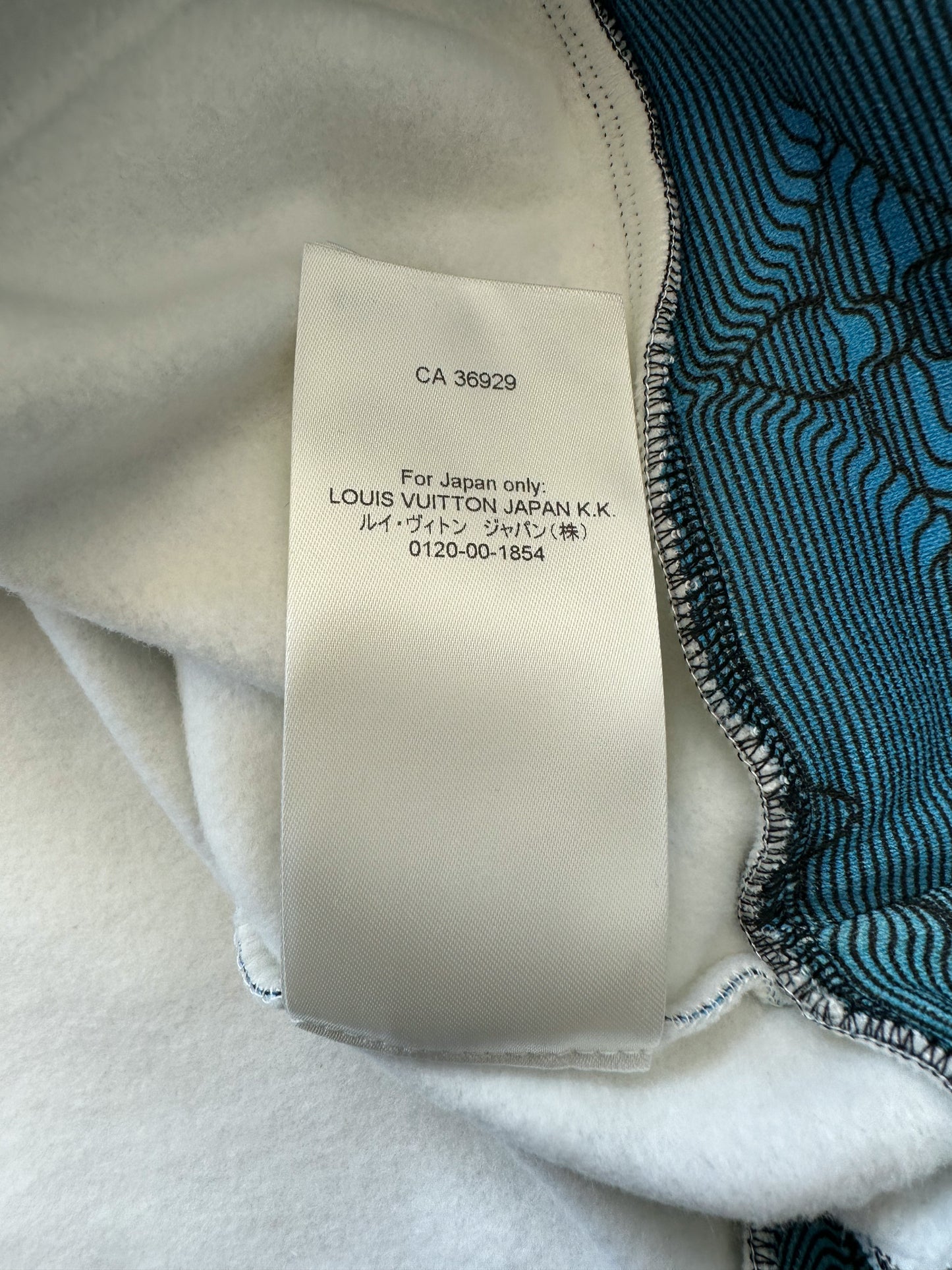 Louis Vuitton Blue 2054 Monogram Hoodie