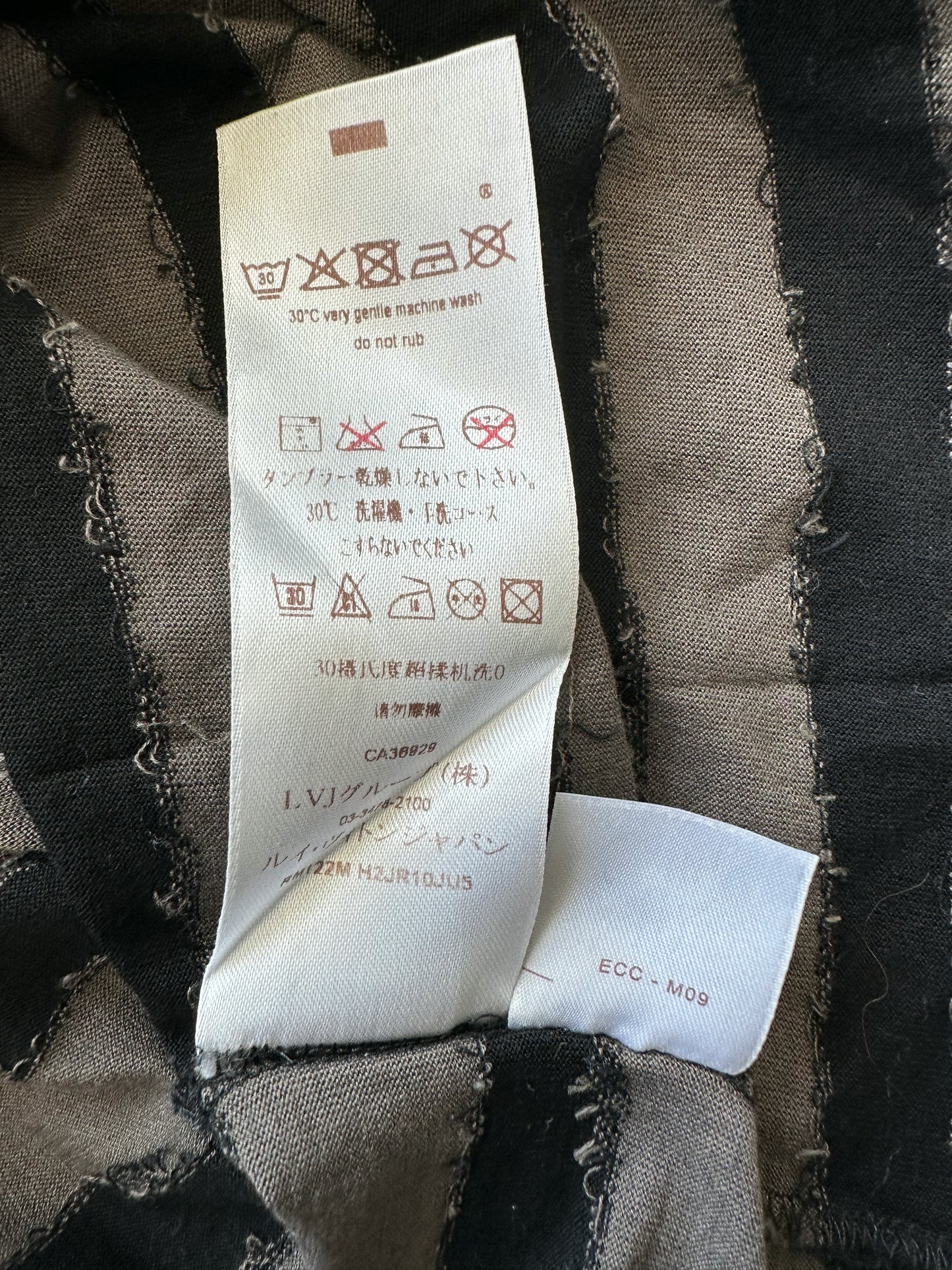 Louis Vuitton Stephen Sprouse Striped T-Shirt