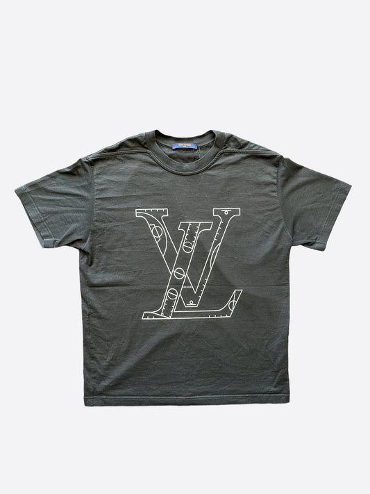 Louis Vuitton Black NBA Logo T-Shirt