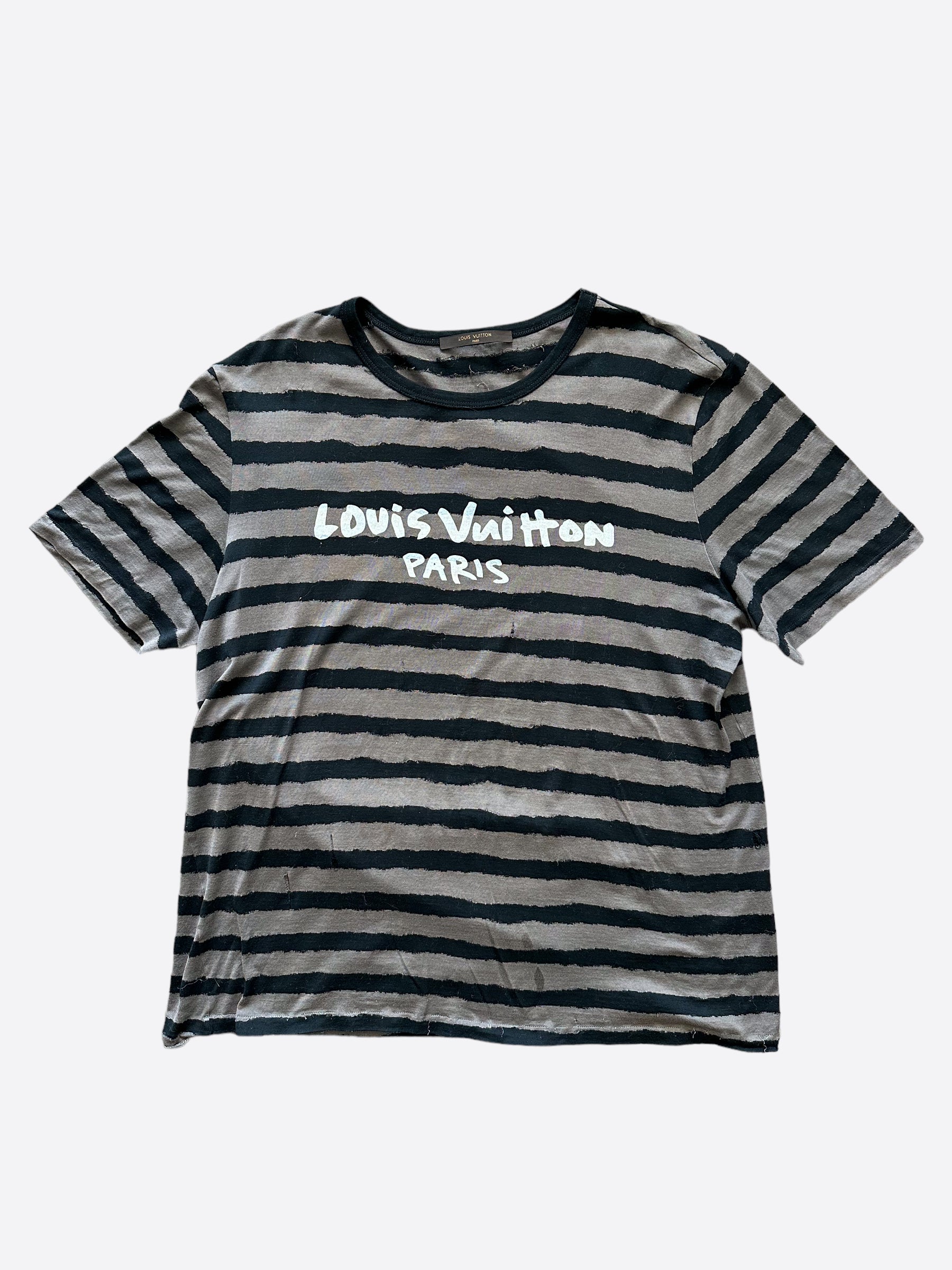 Louis Vuitton Stephen Sprouse Striped T-Shirt – Savonches