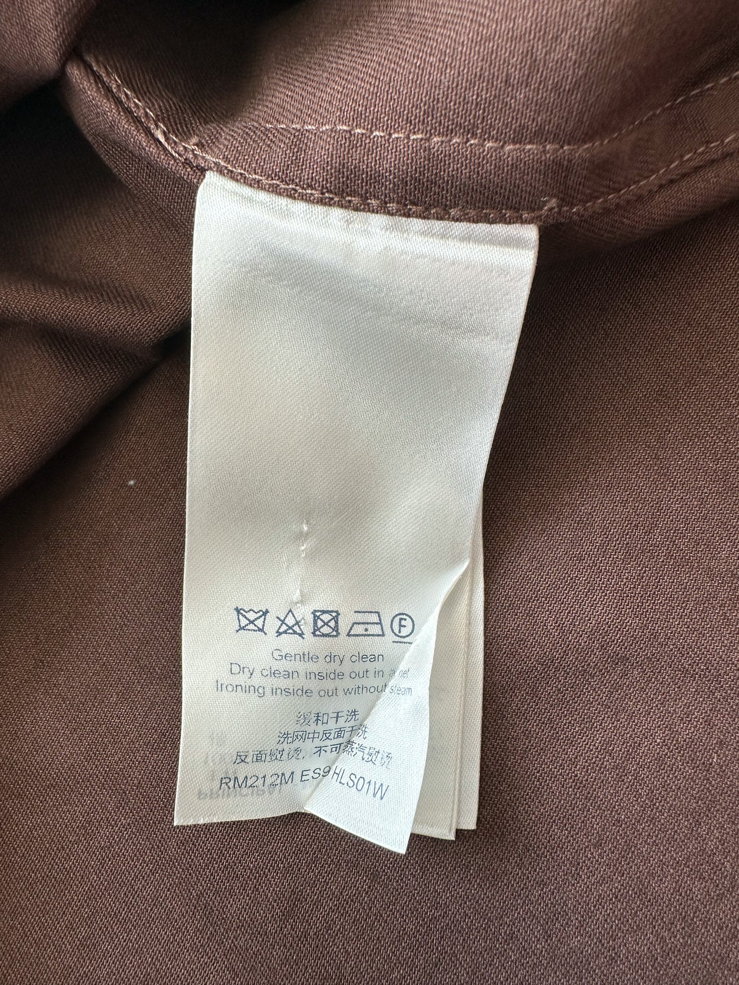 Louis Vuitton NBA Brown Multicolor Letters Button Up Shirt