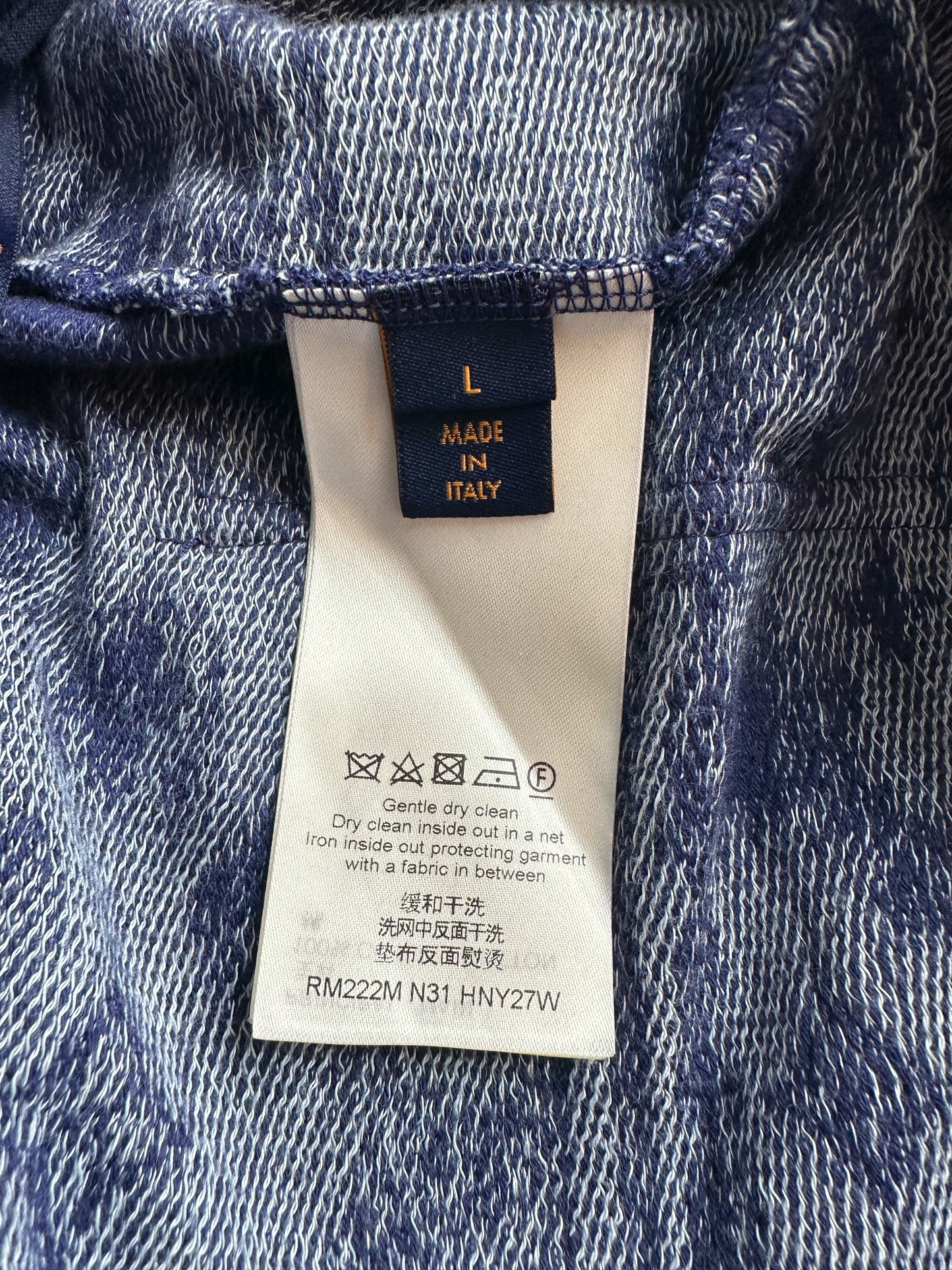 Louis Vuitton Blue Monogram Bandana Shorts