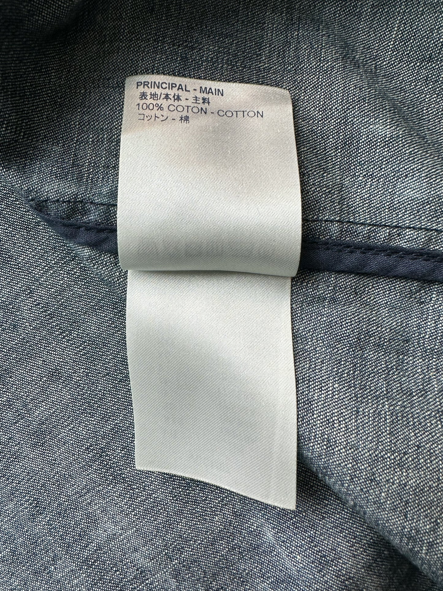 Louis Vuitton Navy Floral Button Up Shirt