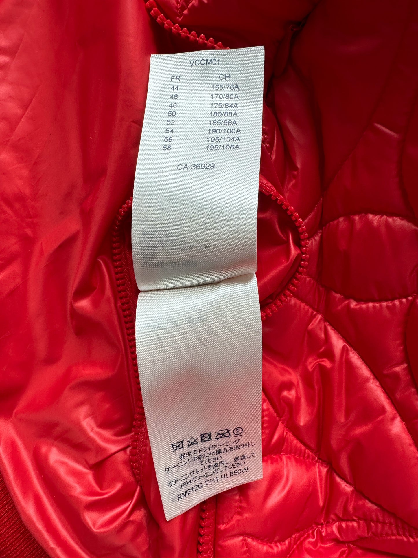 Louis Vuitton Red Flower Monogram Puffer Jacket