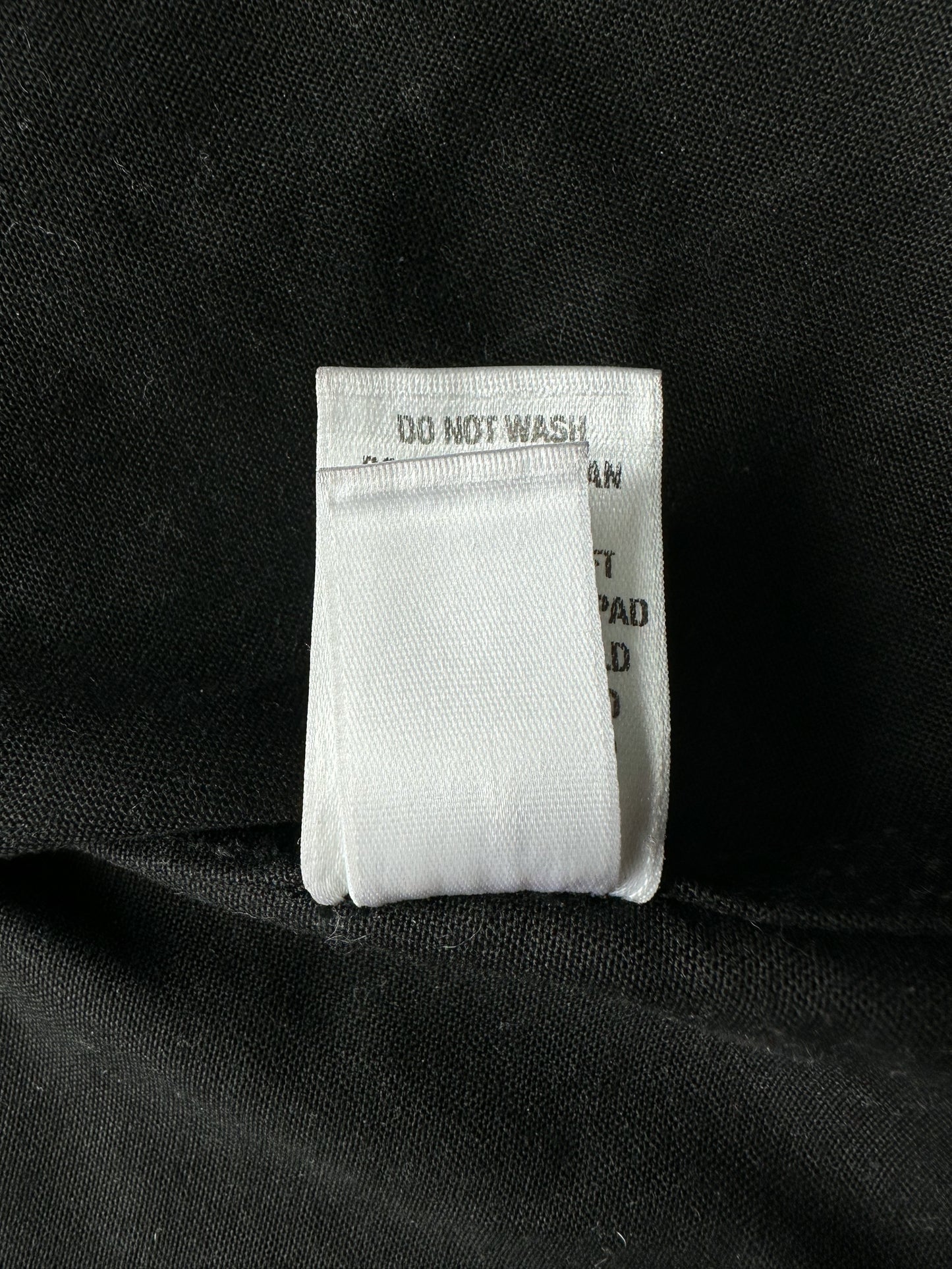 Chrome Hearts Black Waxed Button Up Shirt