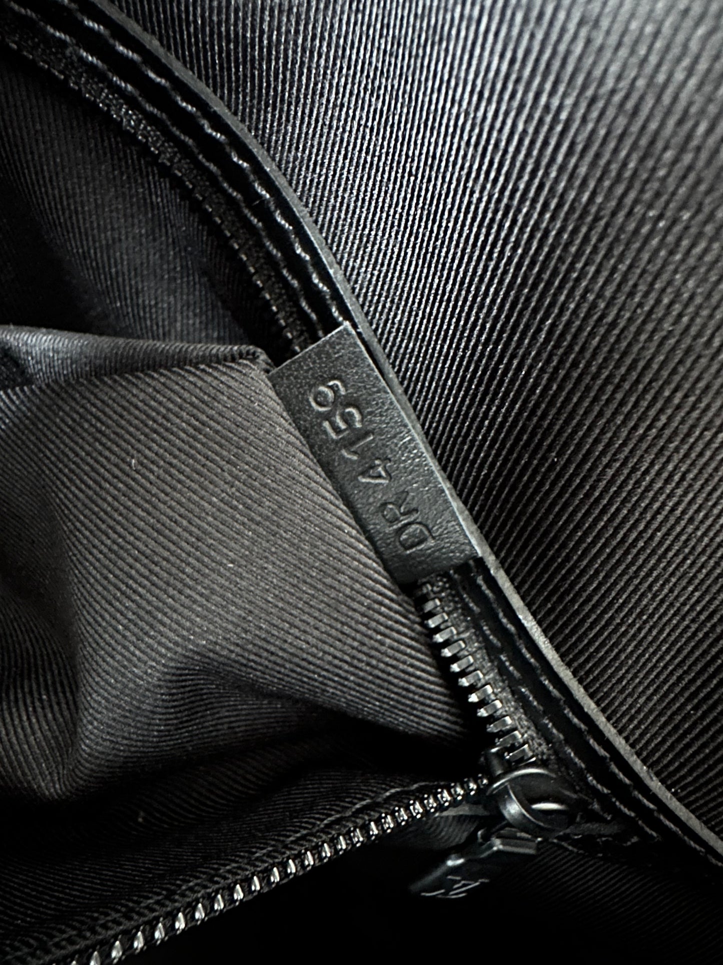 Louis Vuitton Brown & Black Monogram Triangle Tuffetage Keepall