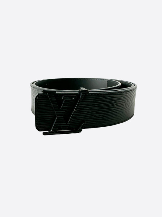Louis Vuitton Black EPI Leather Belt