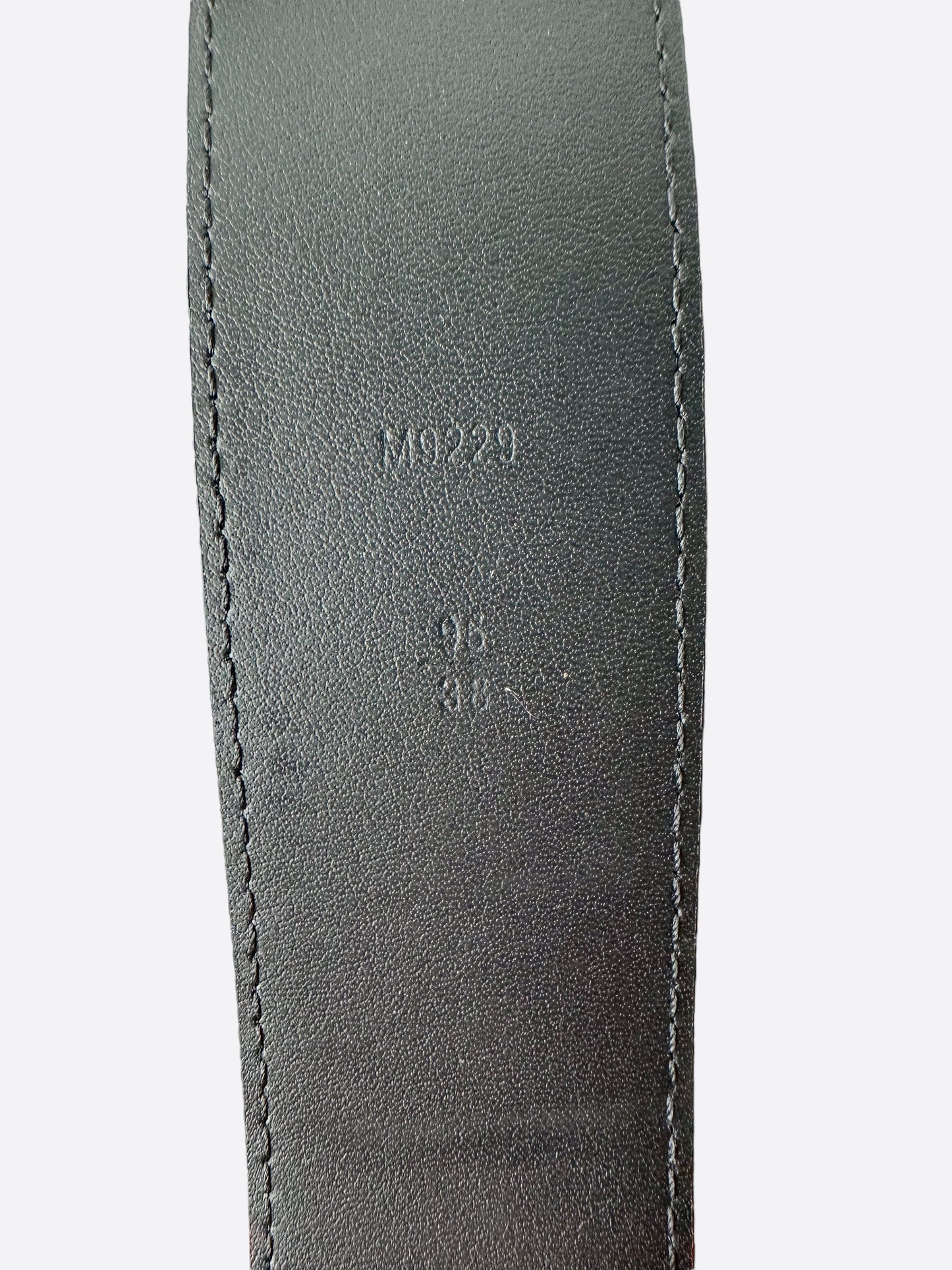Louis Vuitton Black EPI Leather Belt