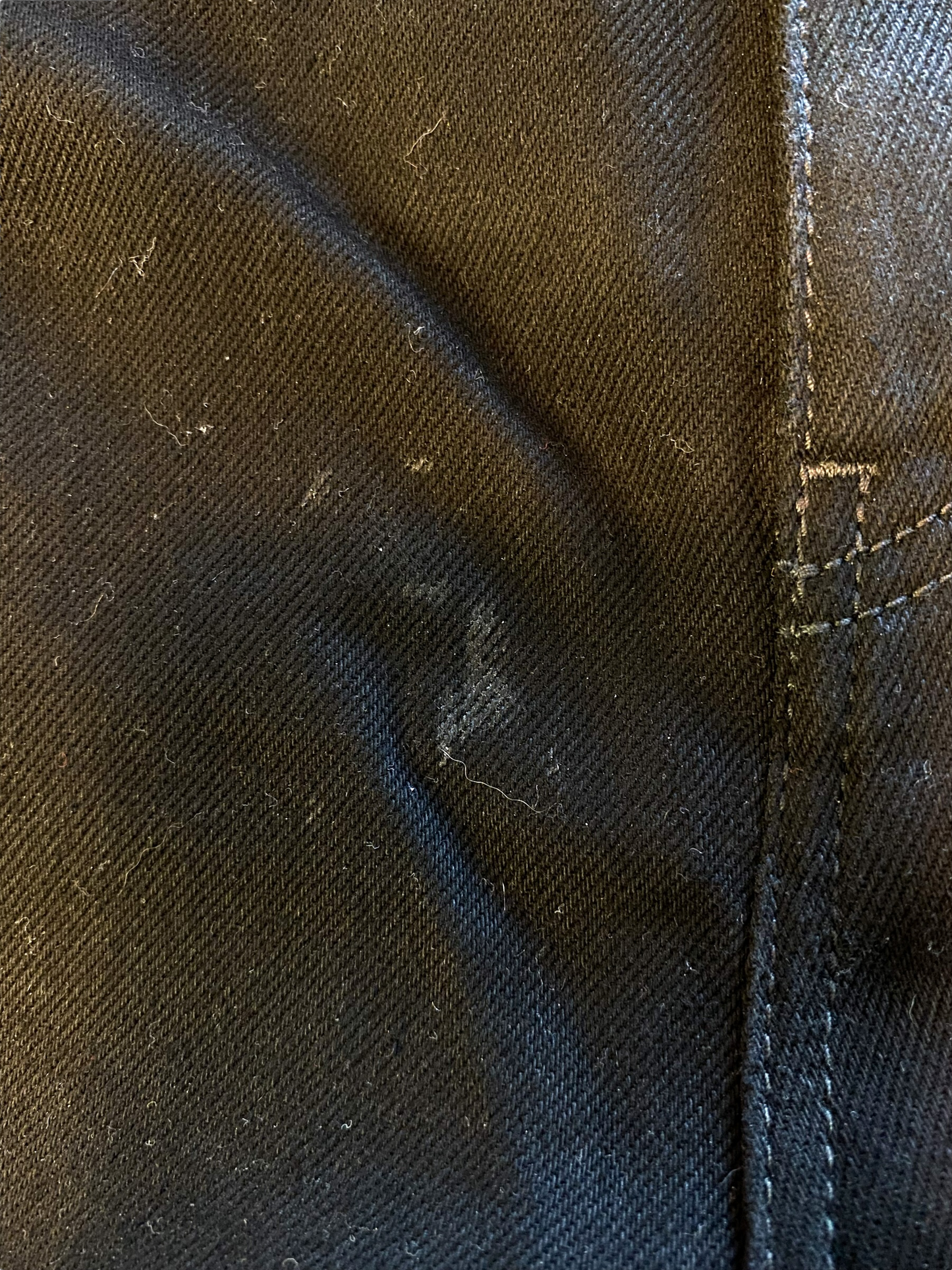 Louis Vuitton Black Monogram Carpenter Pants