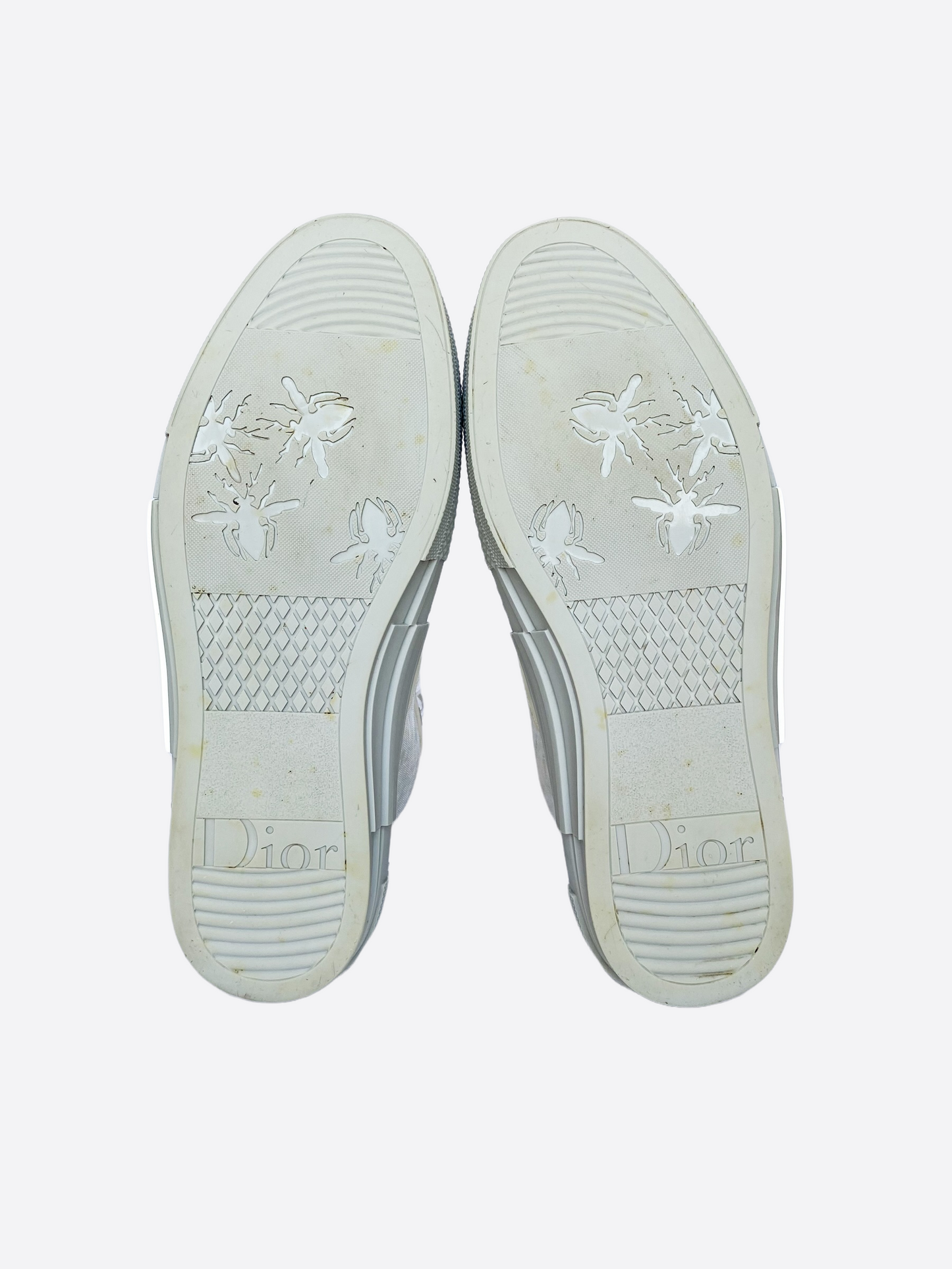 Dior Oblique Grey B23 High Top Sneaker