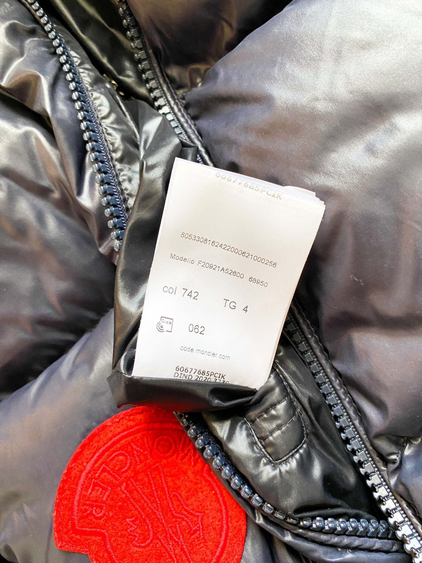 Moncler Black Tib Puffer Vest