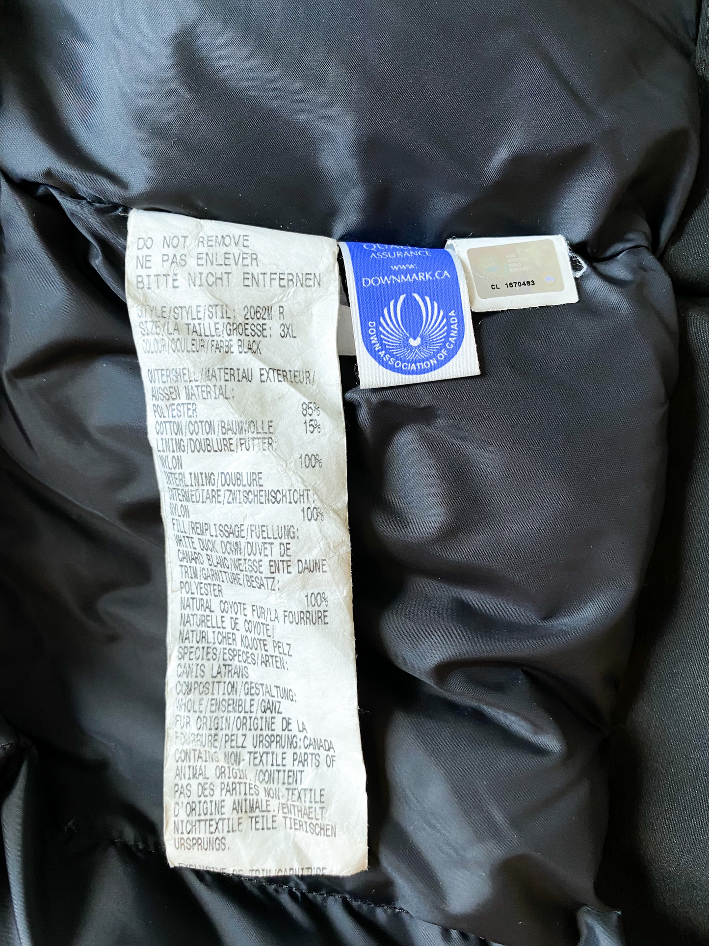 Canada Goose Black Langford Men's Jacket