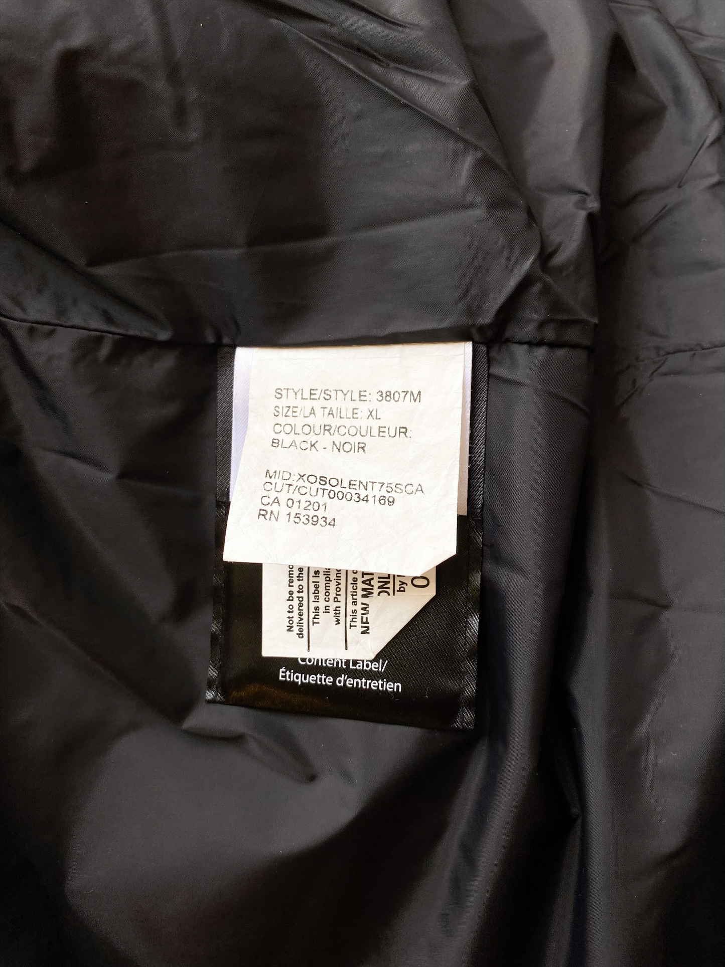 Canada Goose Black Woolford Men's Jacket
