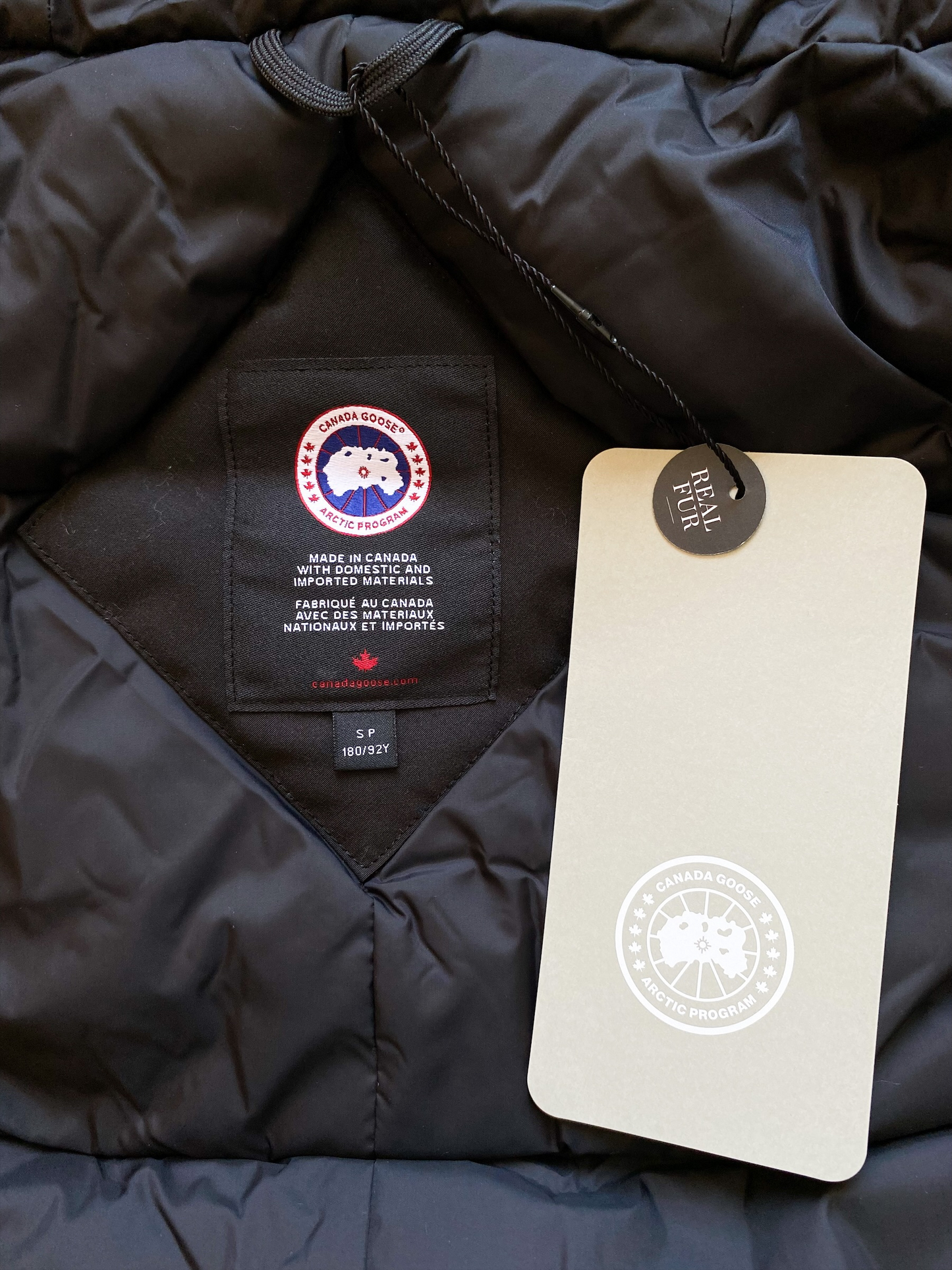Canada Goose Black Chateau Men's Jacket