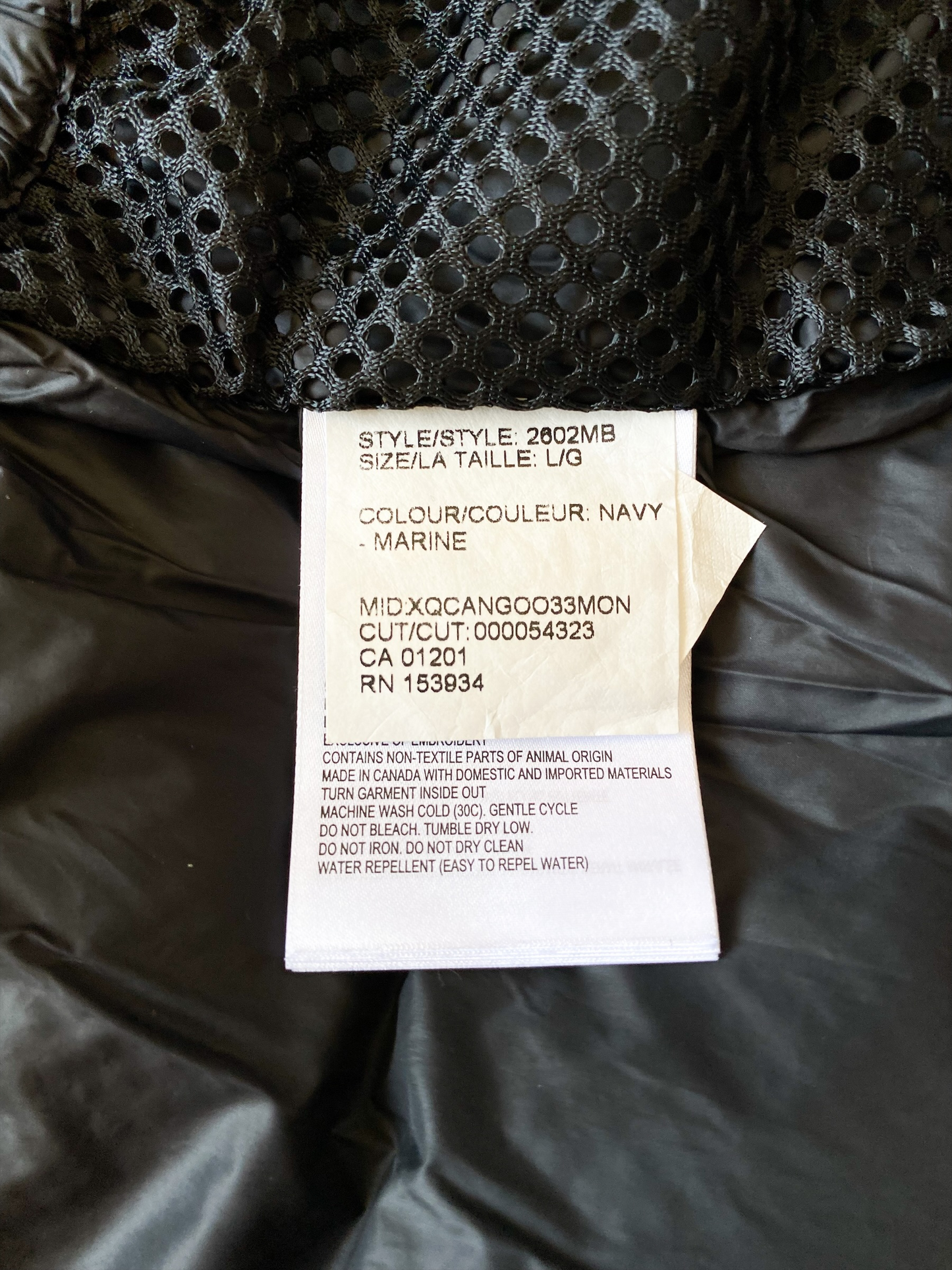 Canada Goose Navy Osborne Black Label Men's Jacket