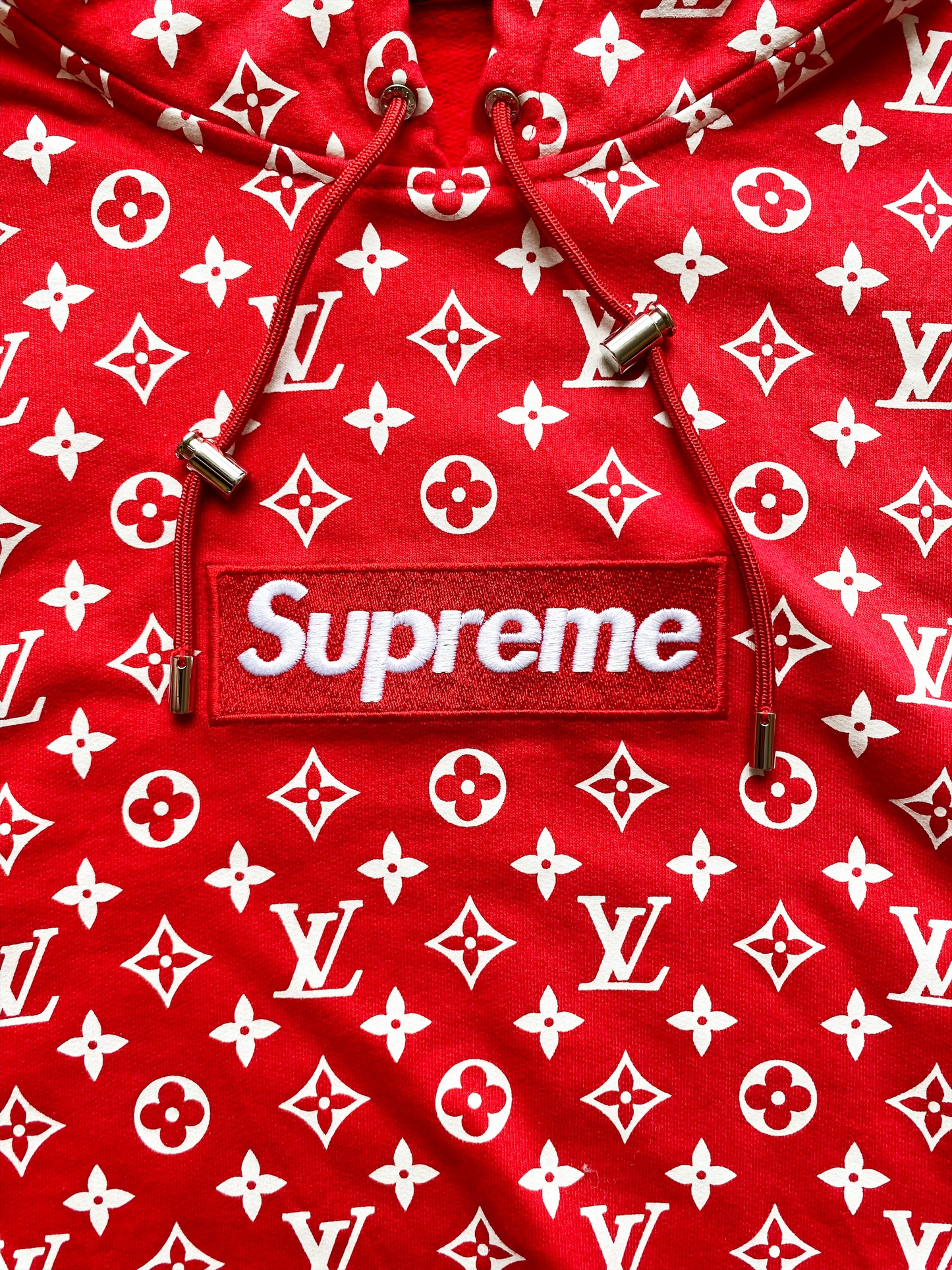 Louis Vuitton Supreme Box Logo Hoodie