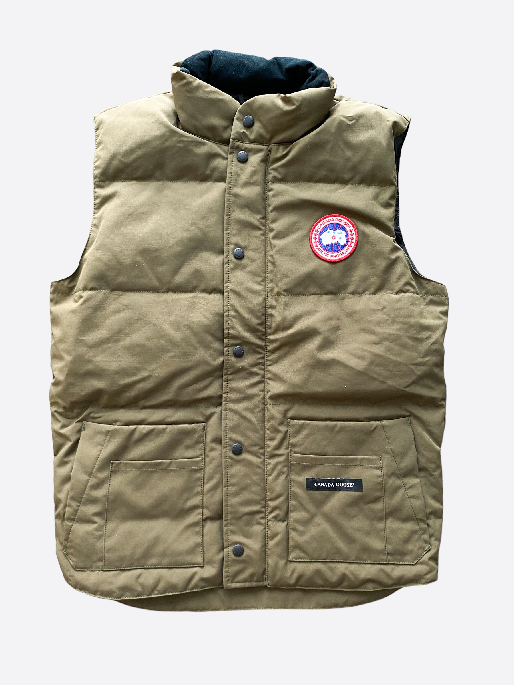 Canada goose vest 2024 green