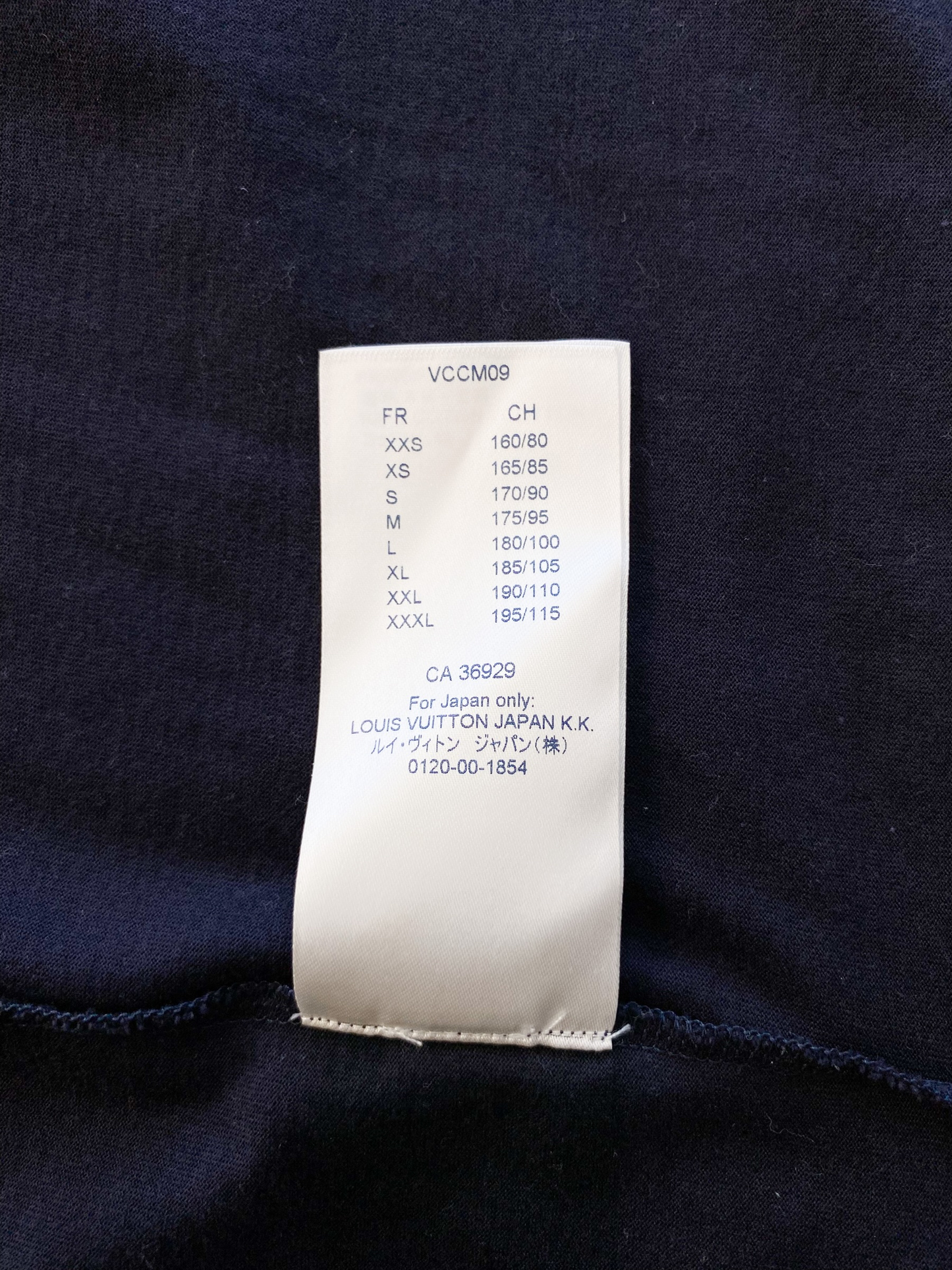 Louis Vuitton Navy Merci Have A Vuitton Day Oversized Shirt