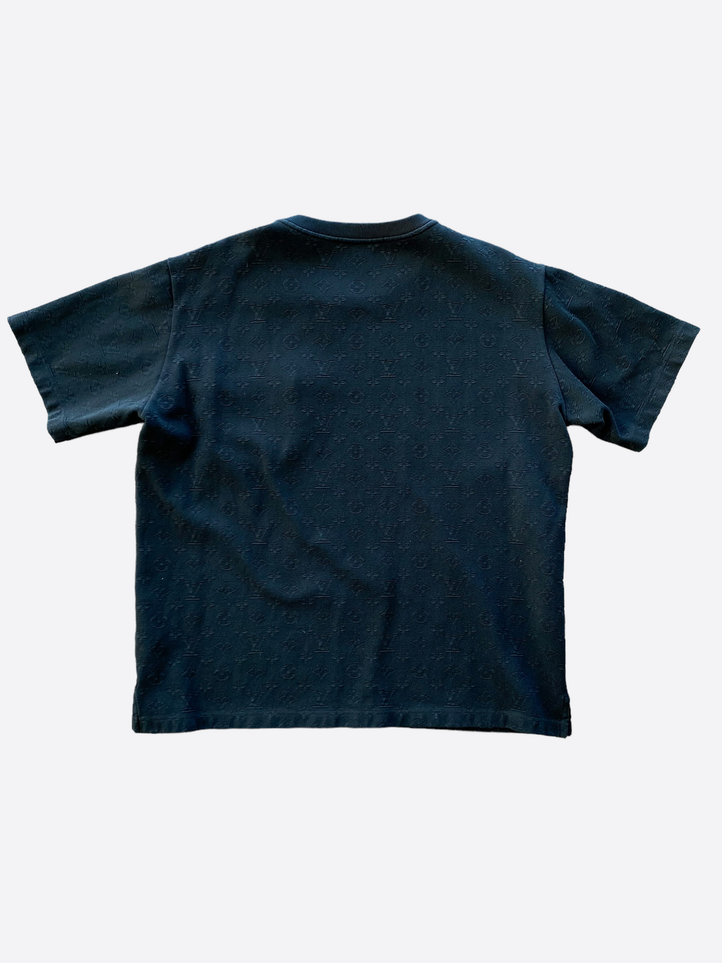 Louis Vuitton Black Monogram Pocket Tee