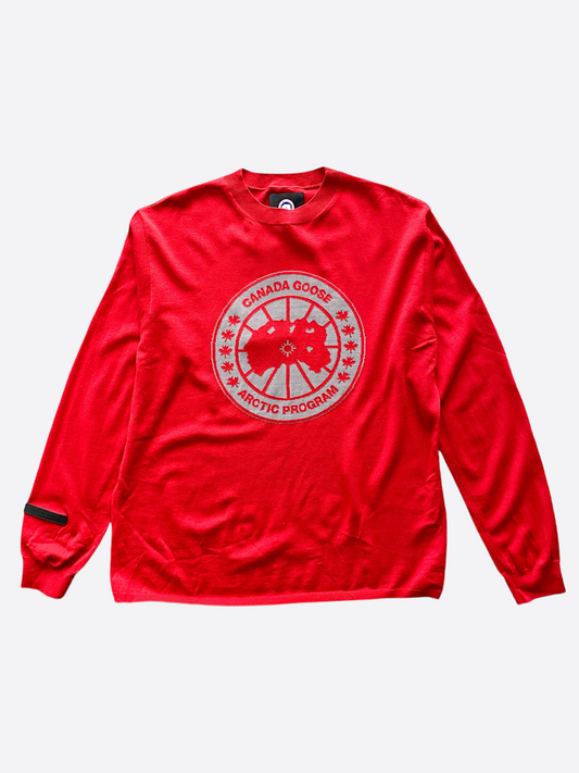 Canada Goose Angel Chen Red Men's Sweater