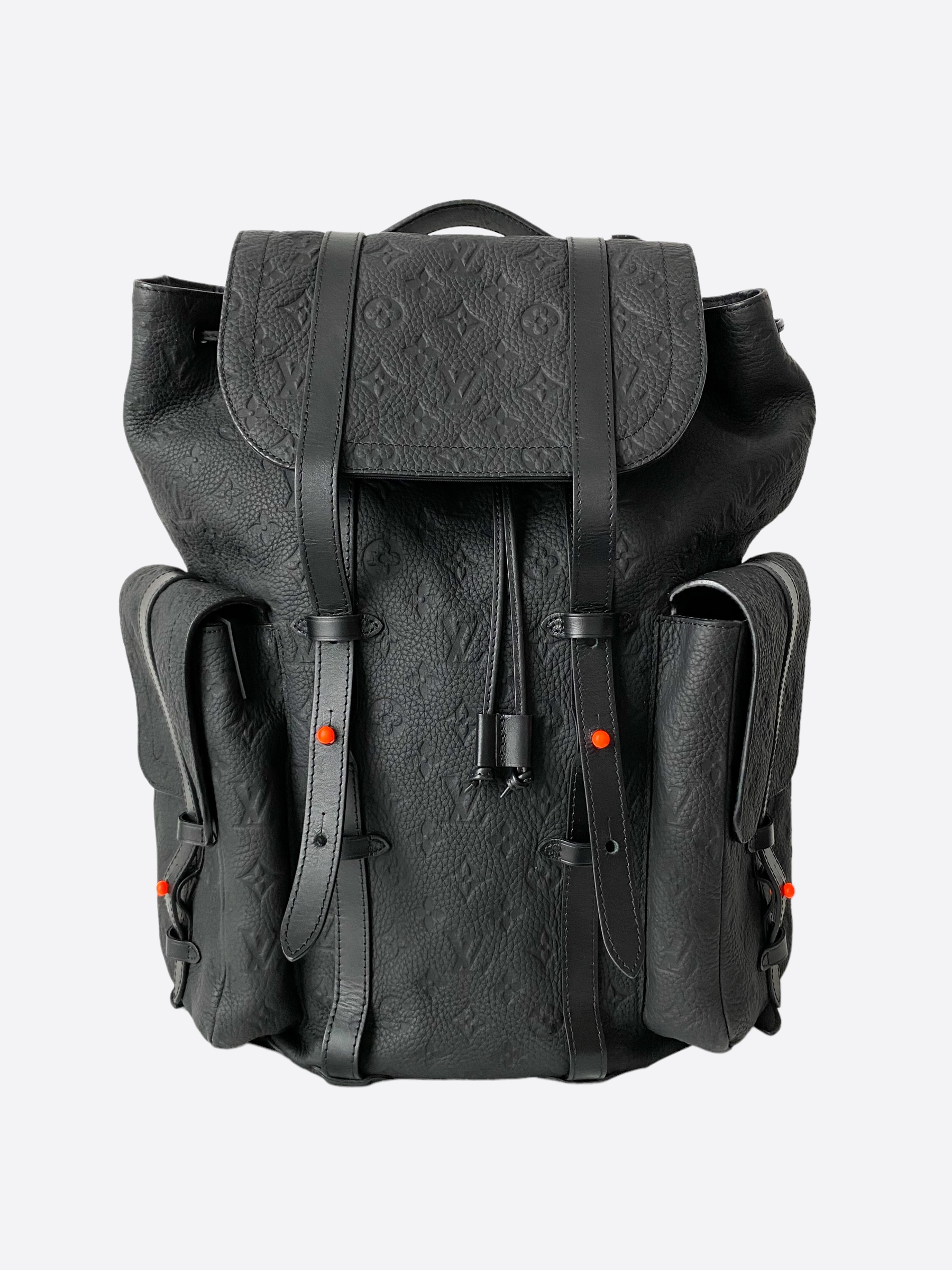 Black and orange louis vuitton bag sale