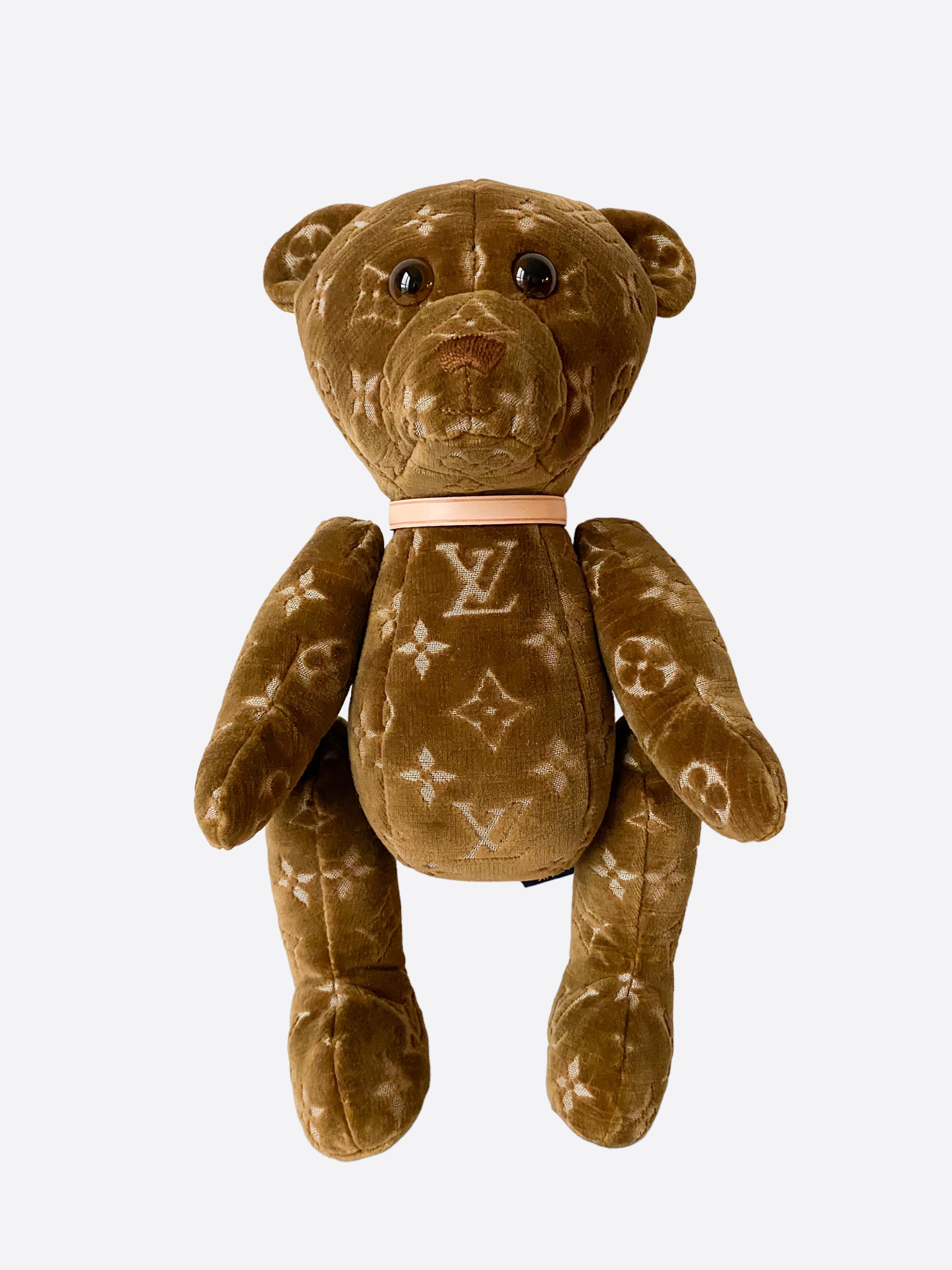Louis Vuitton 2005 Pre-owned Monogram Doudou Teddy Bear Stuffed Toy - Brown