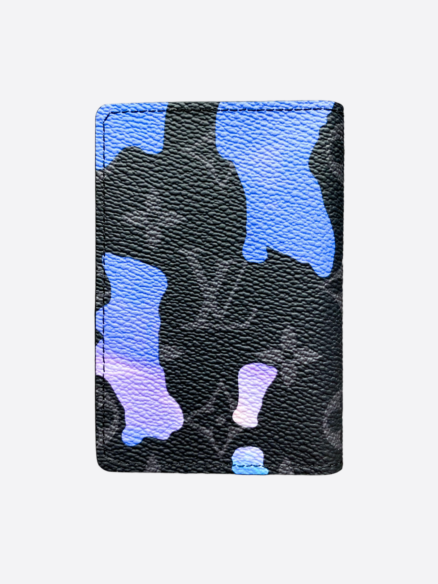 Louis Vuitton Monogram Eclipse Blue Online Exclusive Pocket Organizer