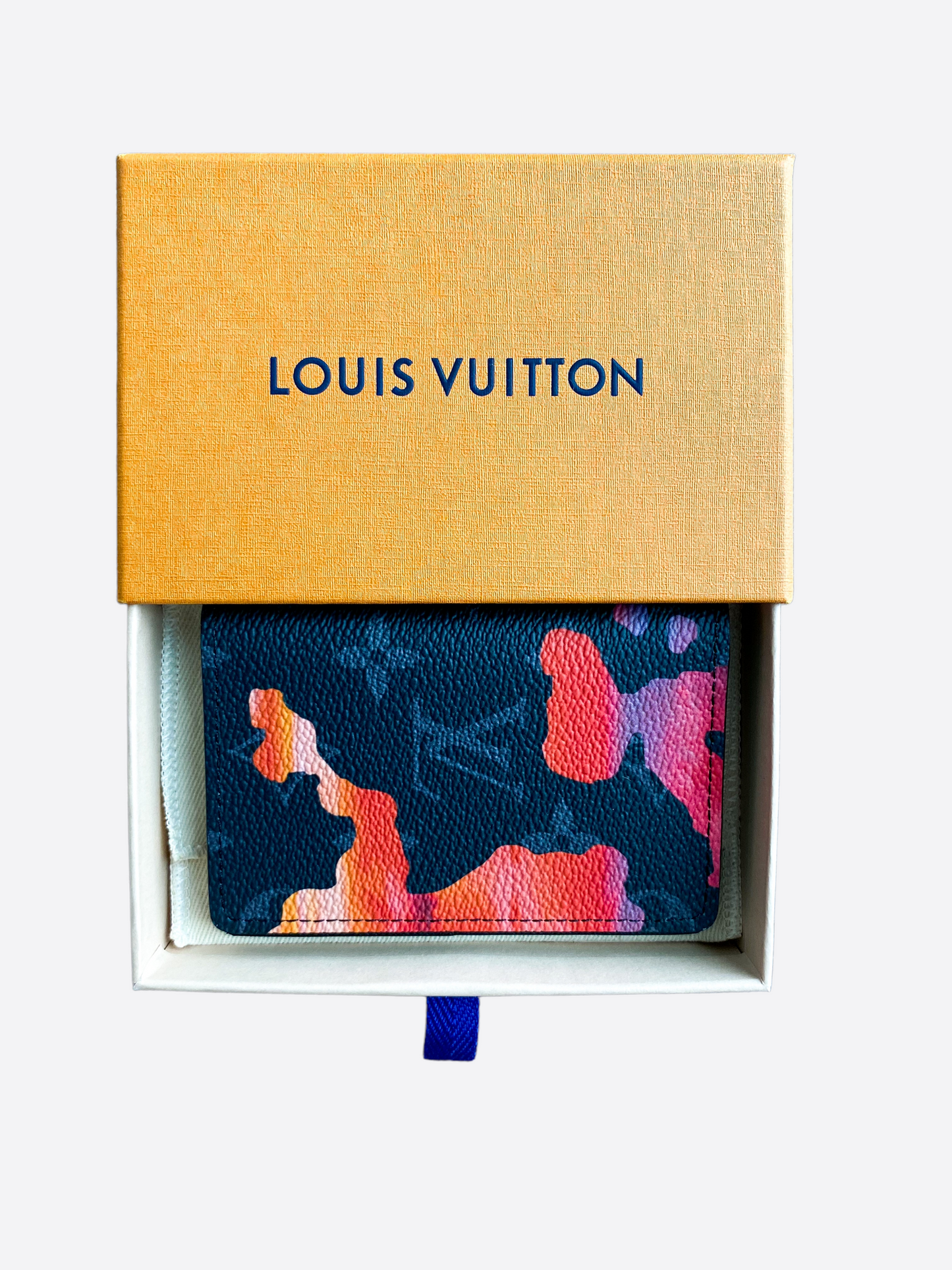 Louis Vuitton Monogram Eclipse Red Online Exclusive Pocket Organizer