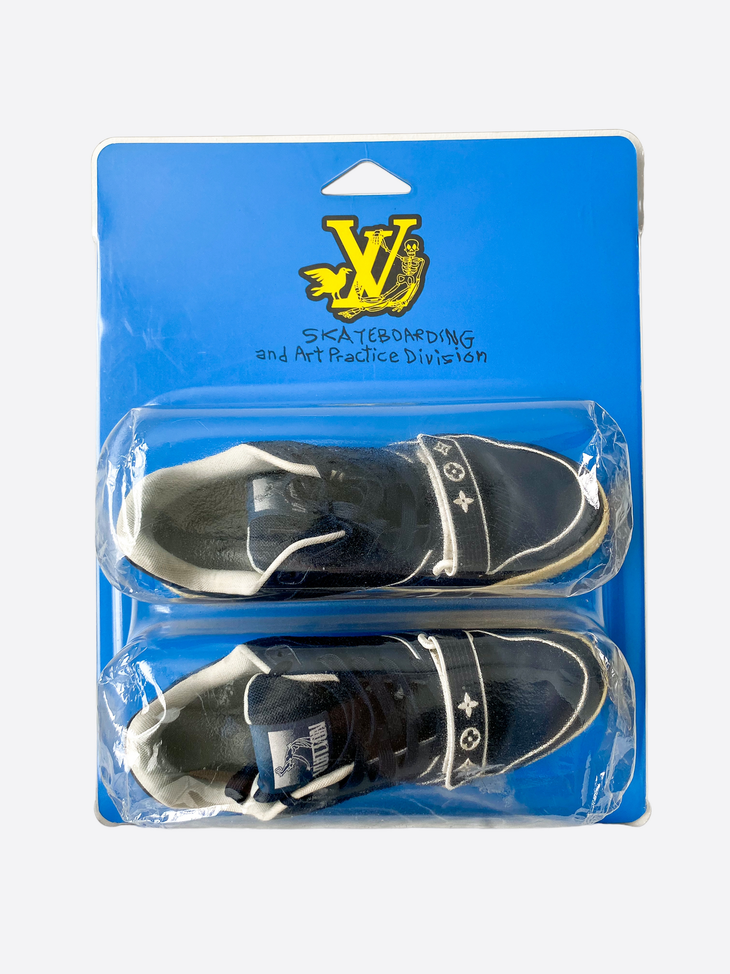 Louis Vuitton New York City Exclusive Navy Mesh Trainers