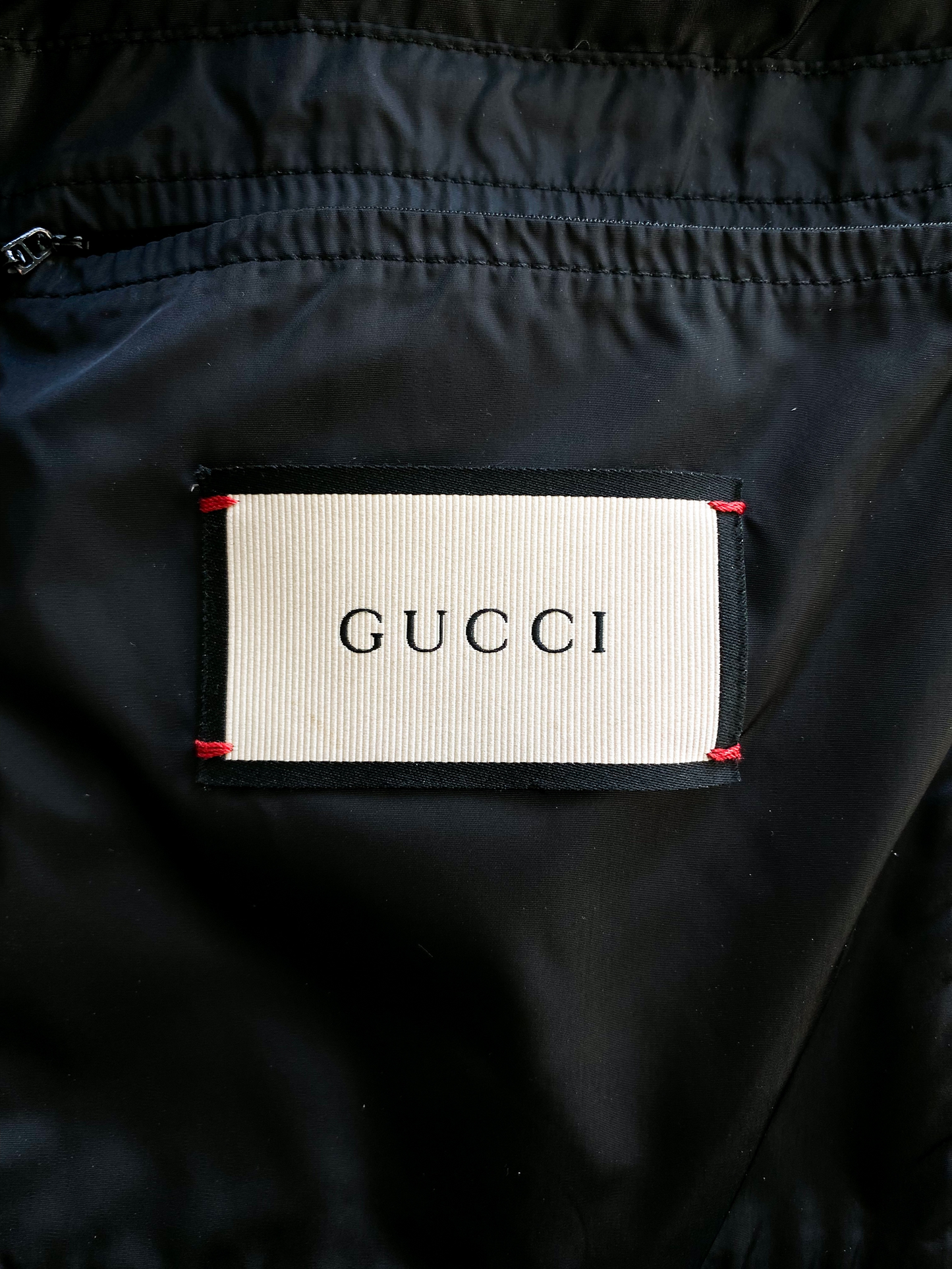 Gucci Black GG Monogram Jacquard Jacket