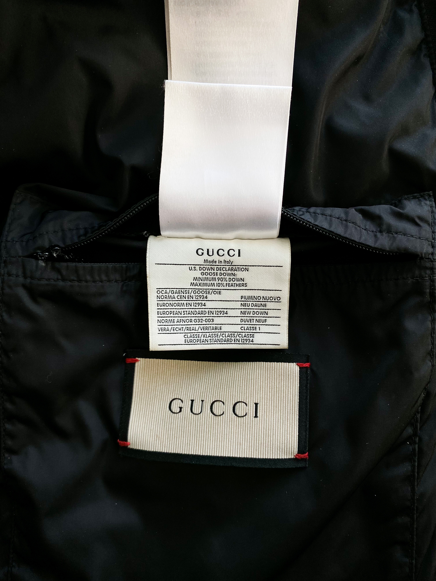 Gucci Black GG Monogram Jacquard Jacket