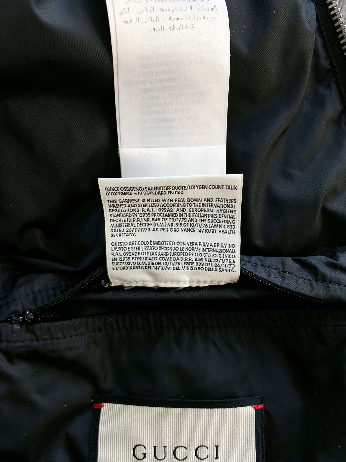 Gucci Black GG Monogram Jacquard Jacket