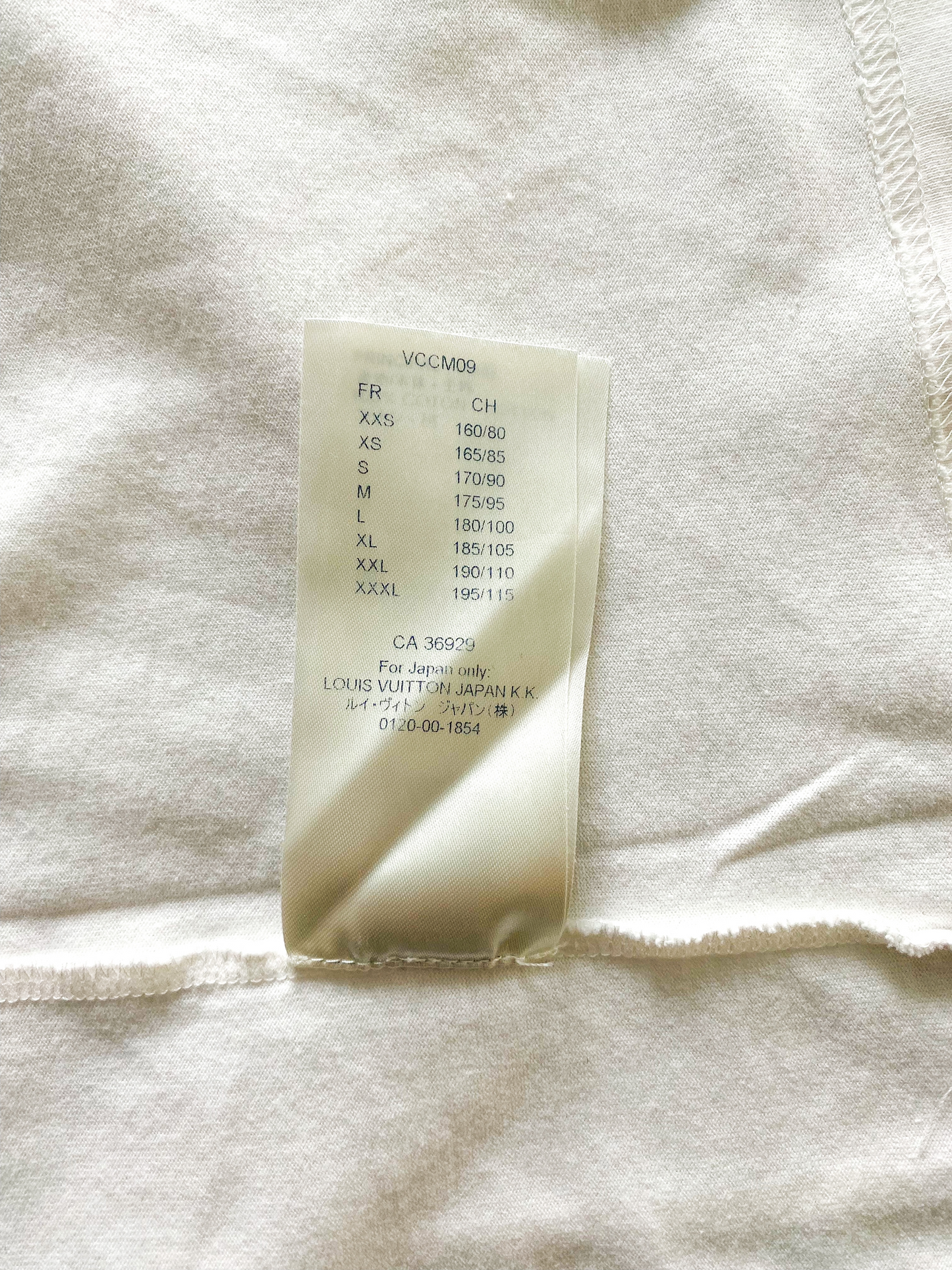 Louis Vuitton White Floating Logo Tee Shirt
