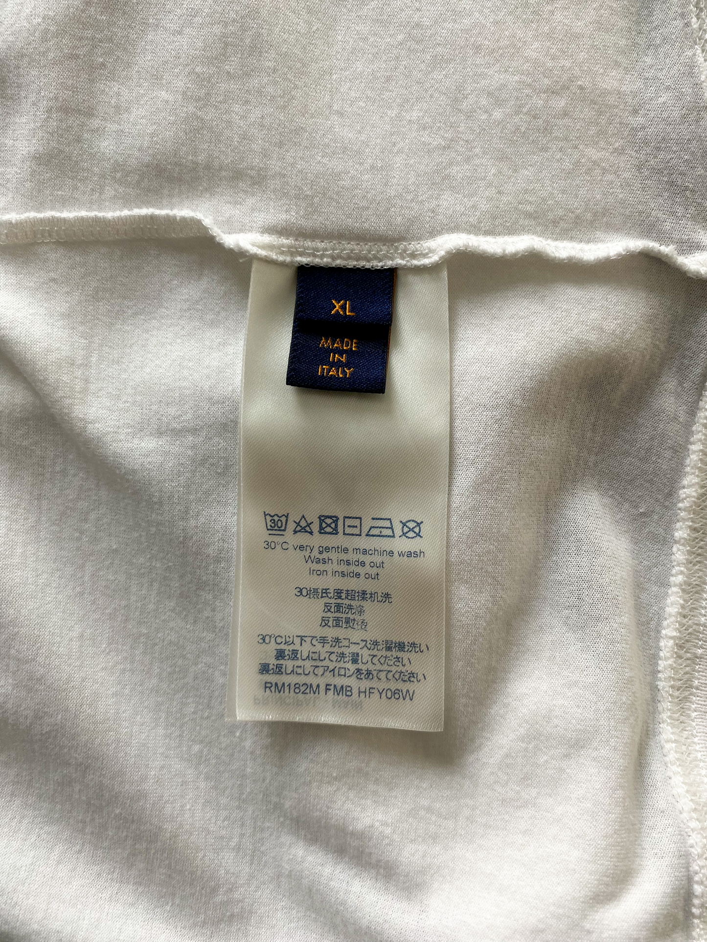 Louis Vuitton White Merci Have A Vuitton Day Oversized Shirt