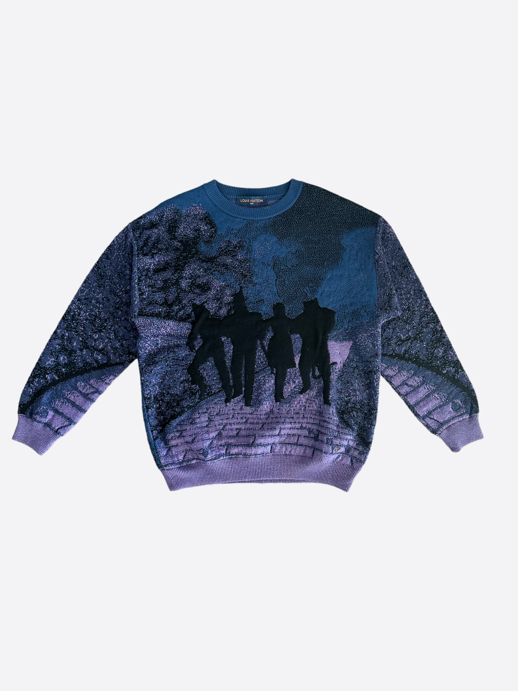 Louis Vuitton Wizard of Oz Sweaters Available in Store!! Purple - Size  Small $1400 Multicolor - Size Medium $1800