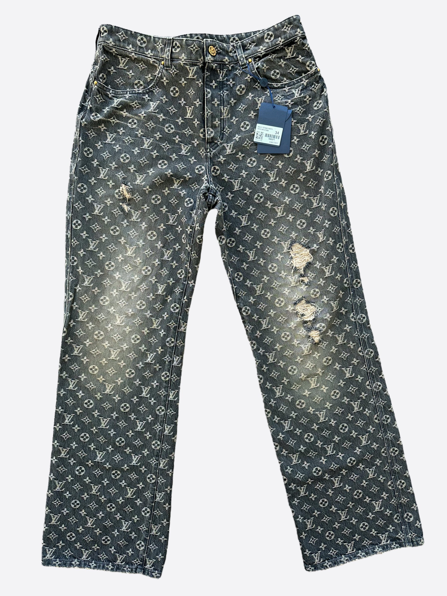 Louis Vuitton Monogram Baggy Jeans