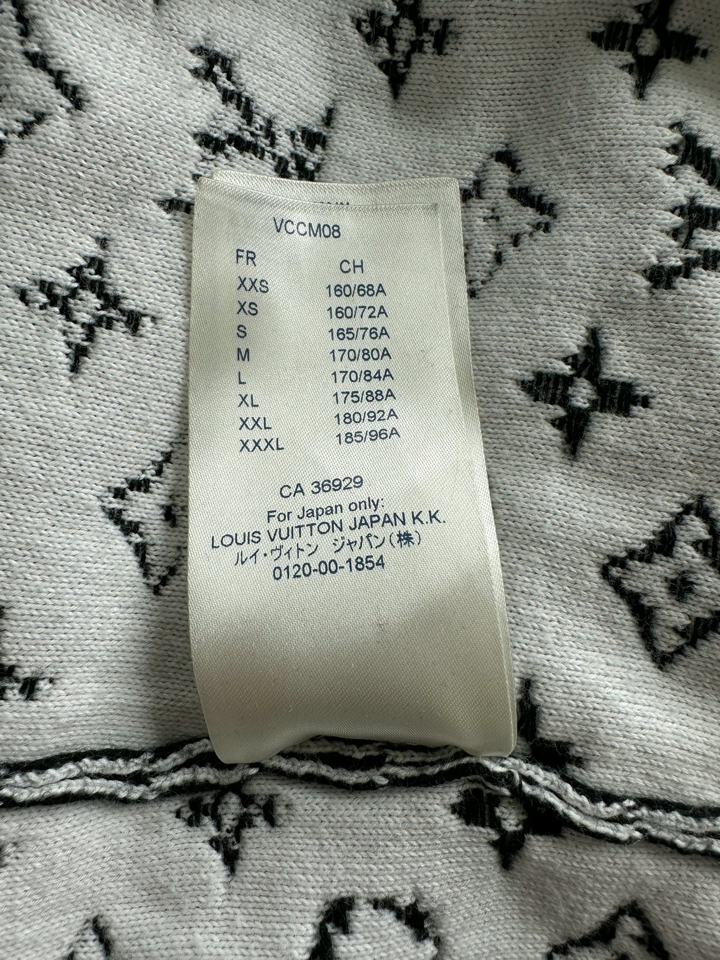 Louis Vuitton Black Gradient Monogram Sweater