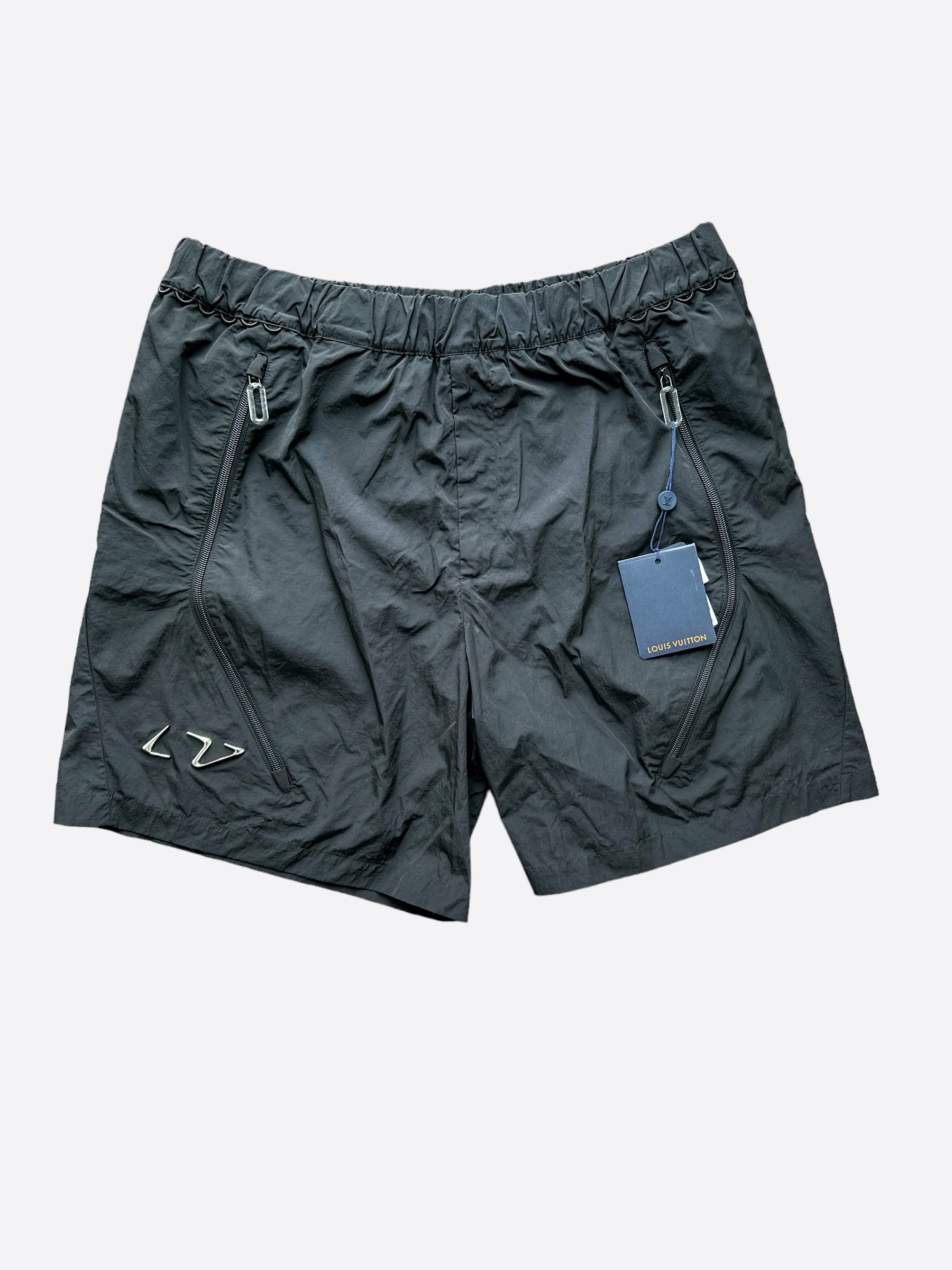 lv monogram shorts