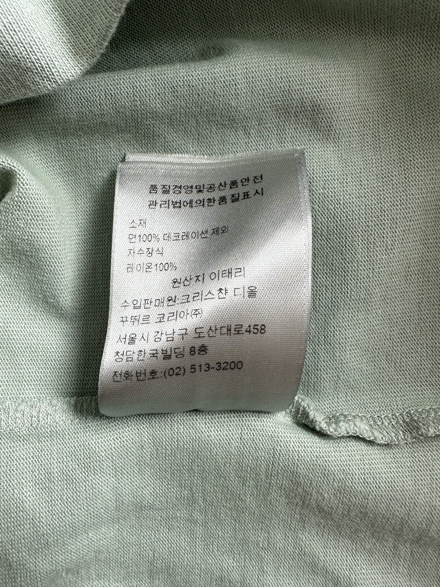 Dior Sea Green CD Icon T-Shirt