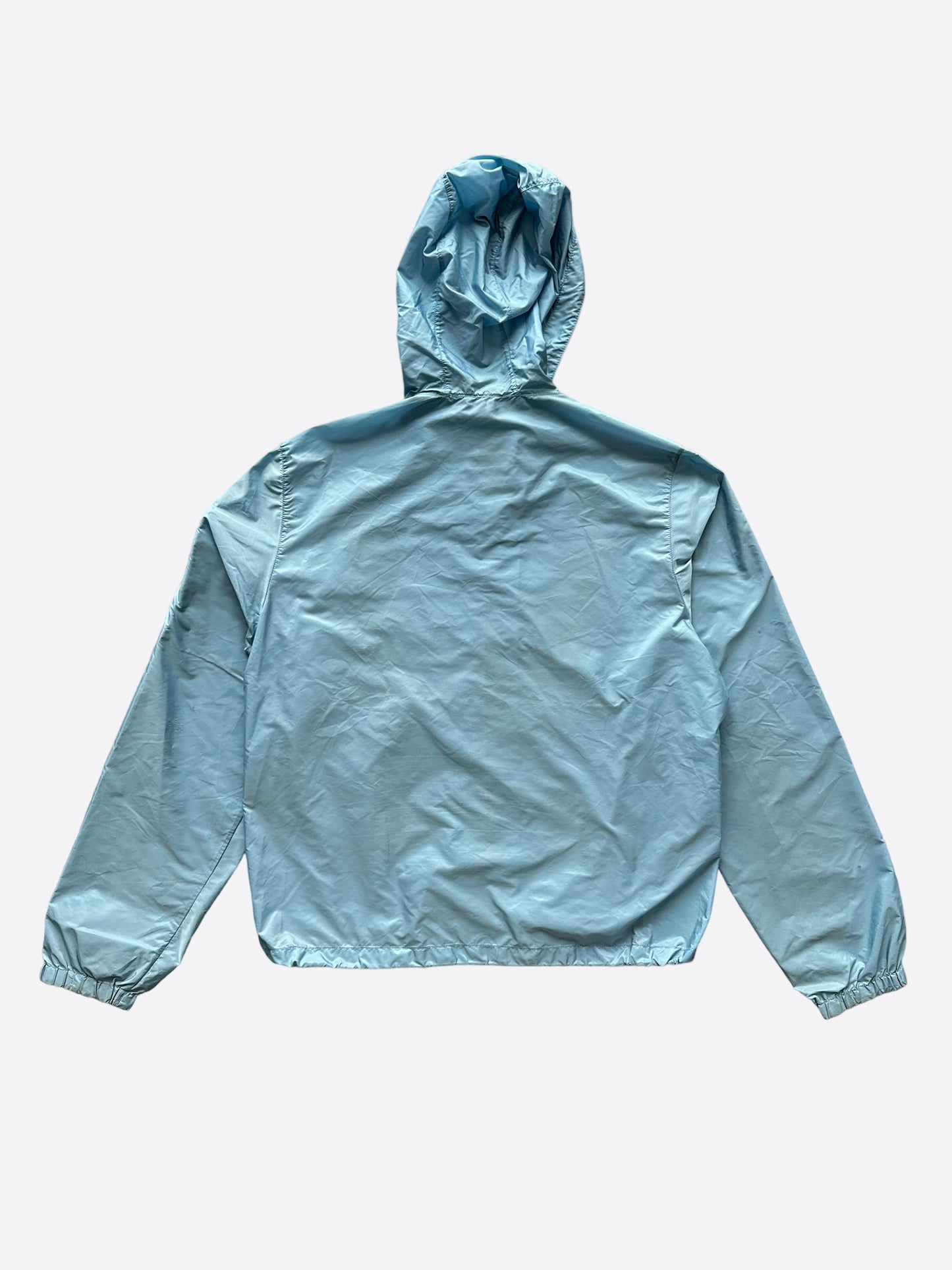 Prada Baby Blue Hooded Windbreaker