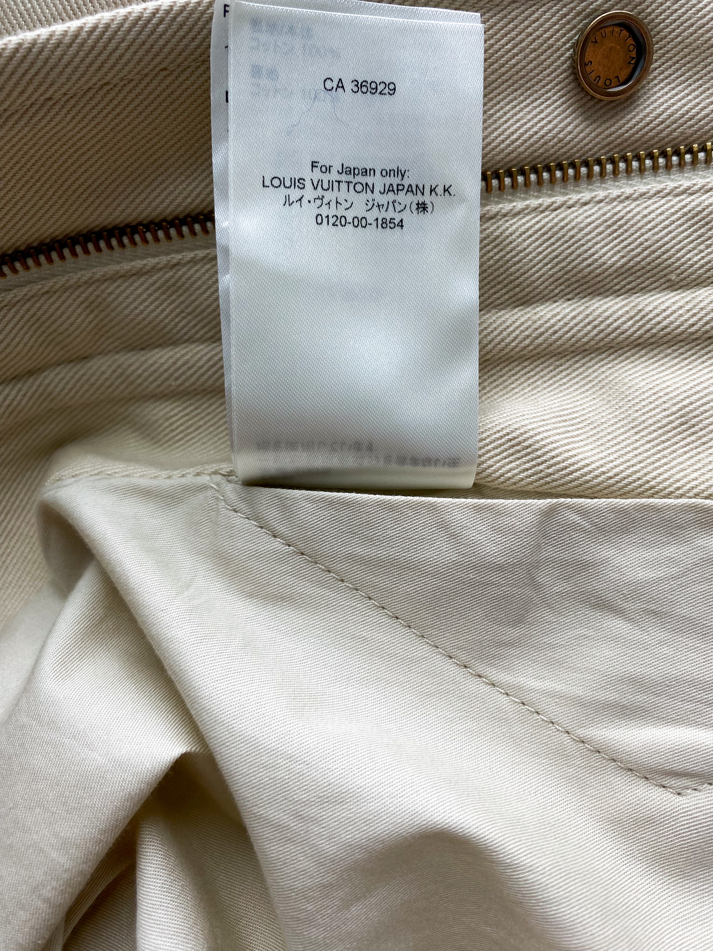 Louis Vuitton Beige Monogram Workwear Sherpa Jacket