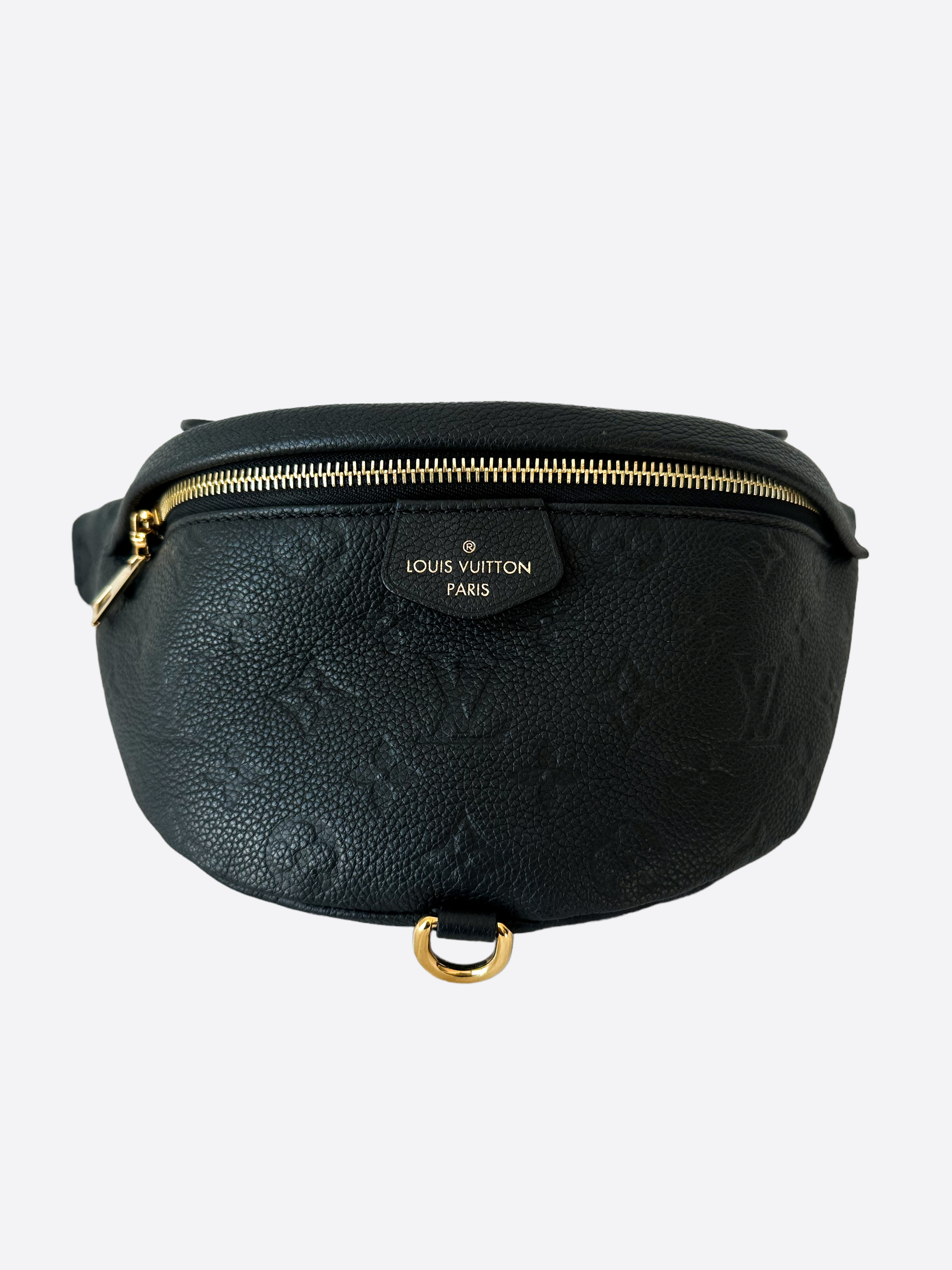 Louis Vuitton Bumbag Monogram Empreinte Noir in Grained Leather with  Gold-tone - US