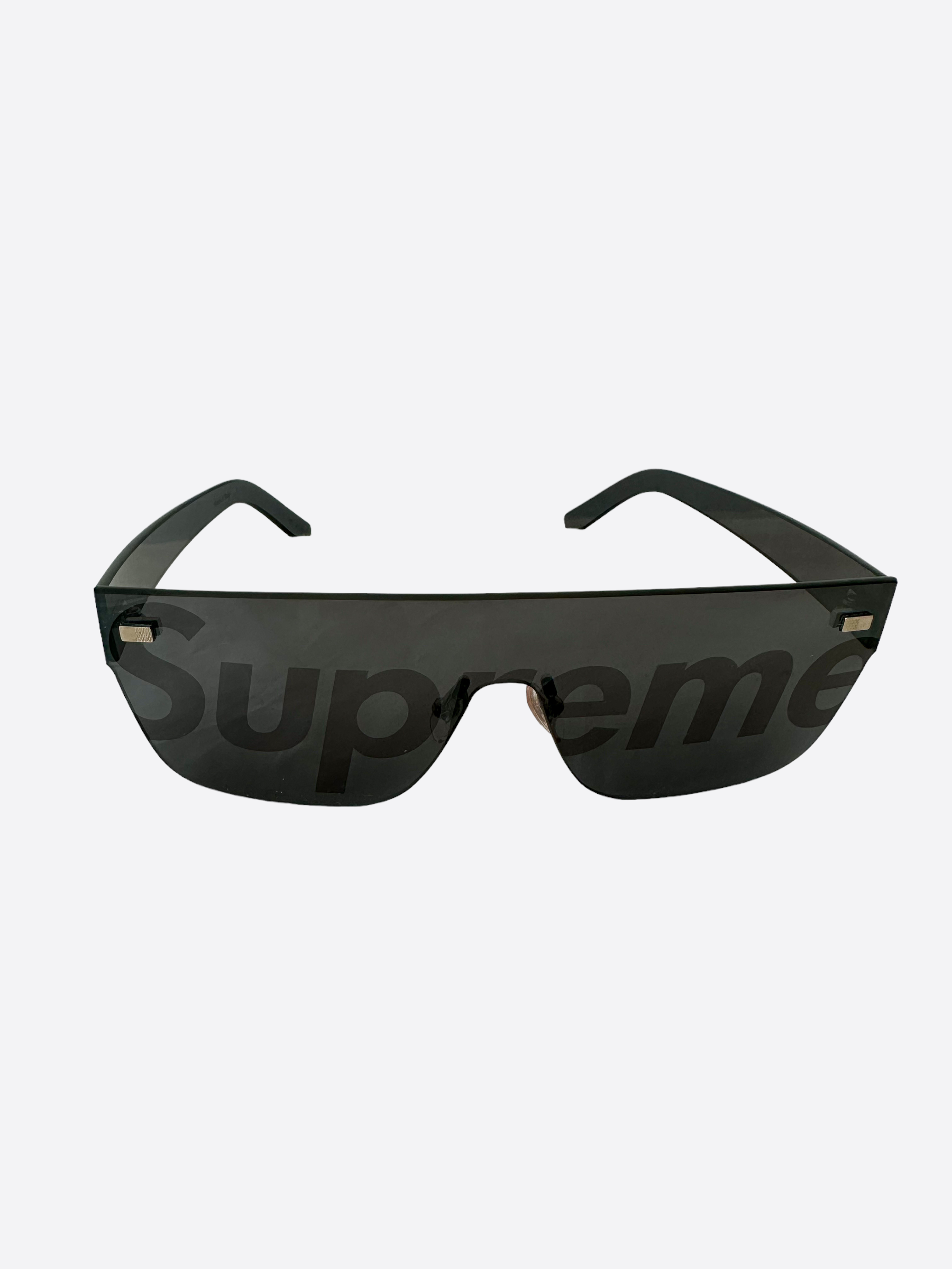 Auth LOUIS VUITTON City Mask Sunglasses Eyewear Monogram Plastic