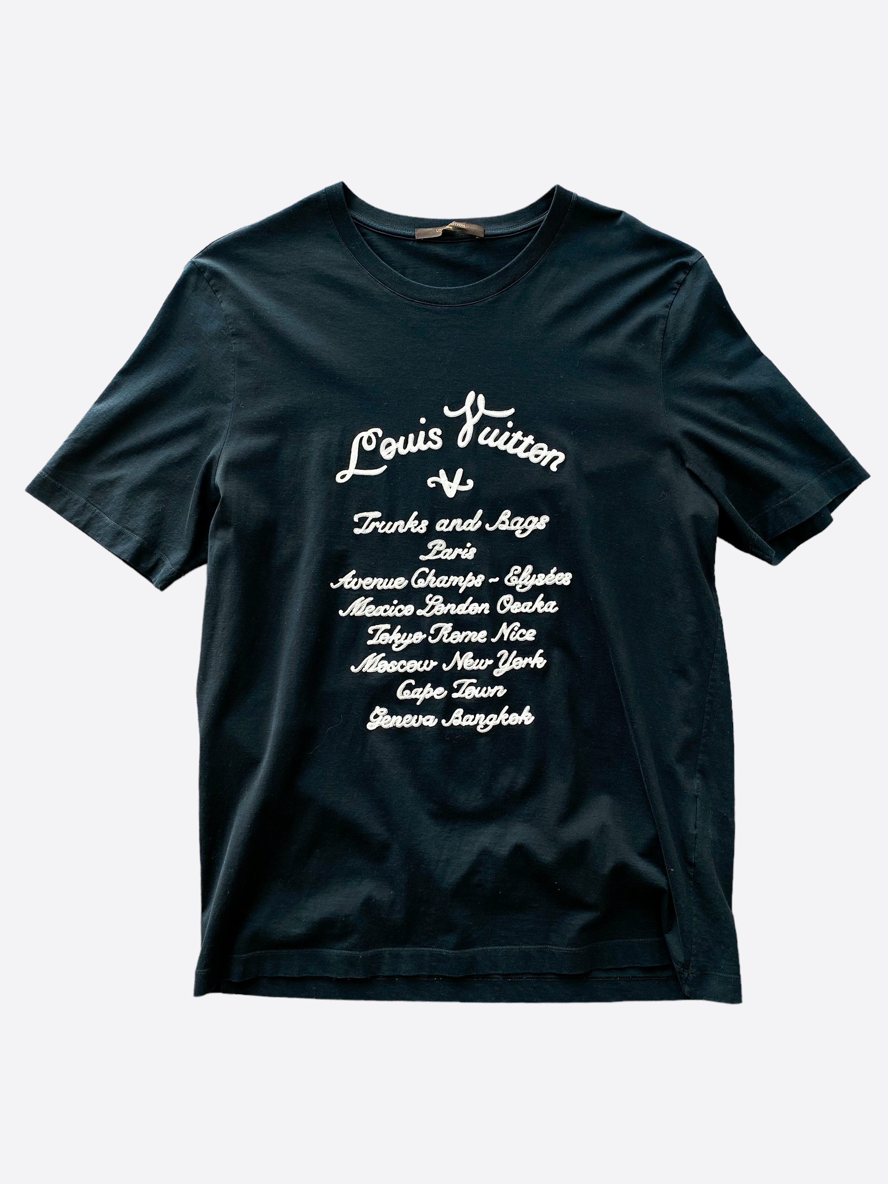 Louis Vuitton Black Trunks And Bags T-Shirt