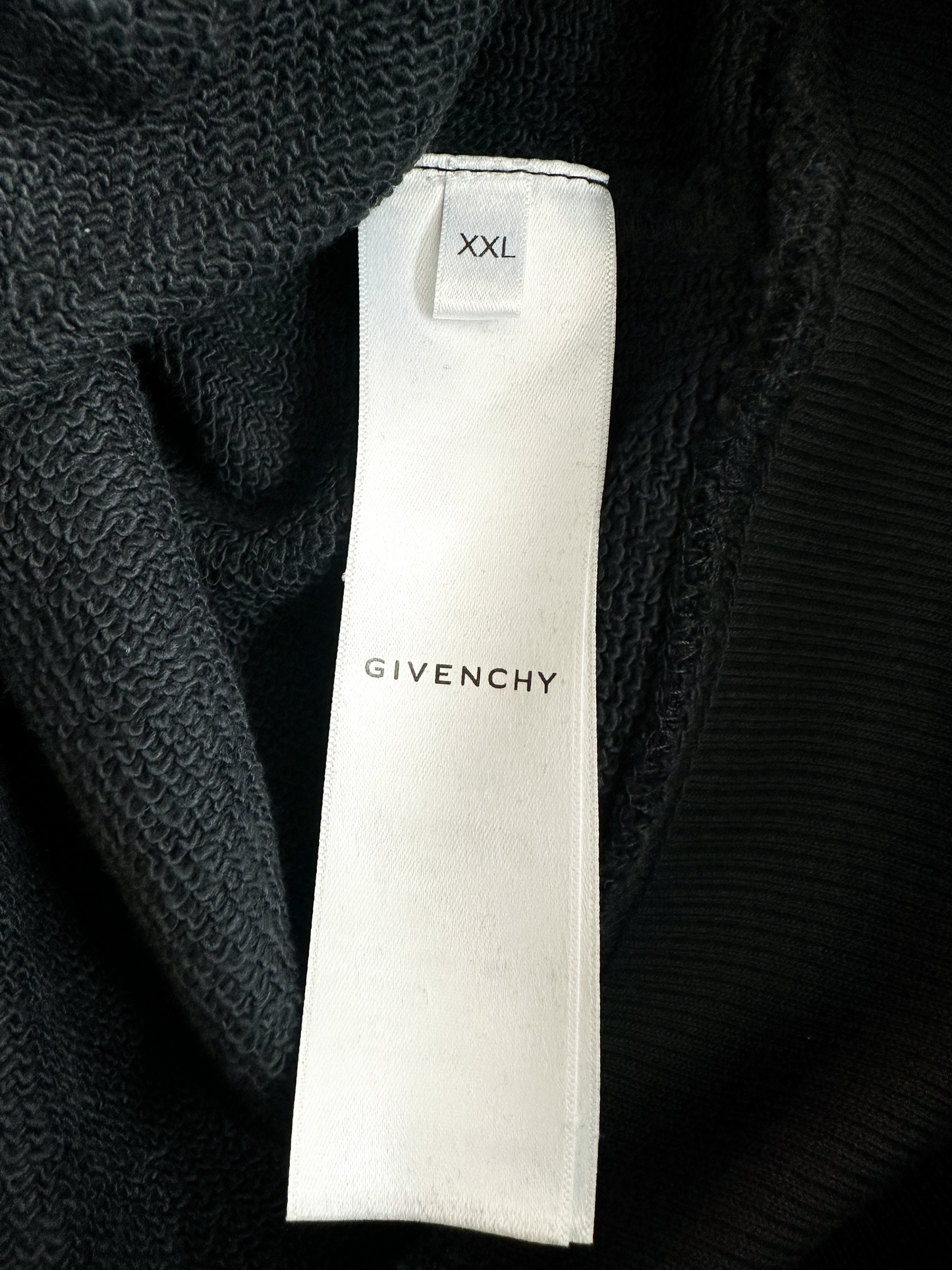 Givenchy Dark Navy Embroidered Logo Hoodie