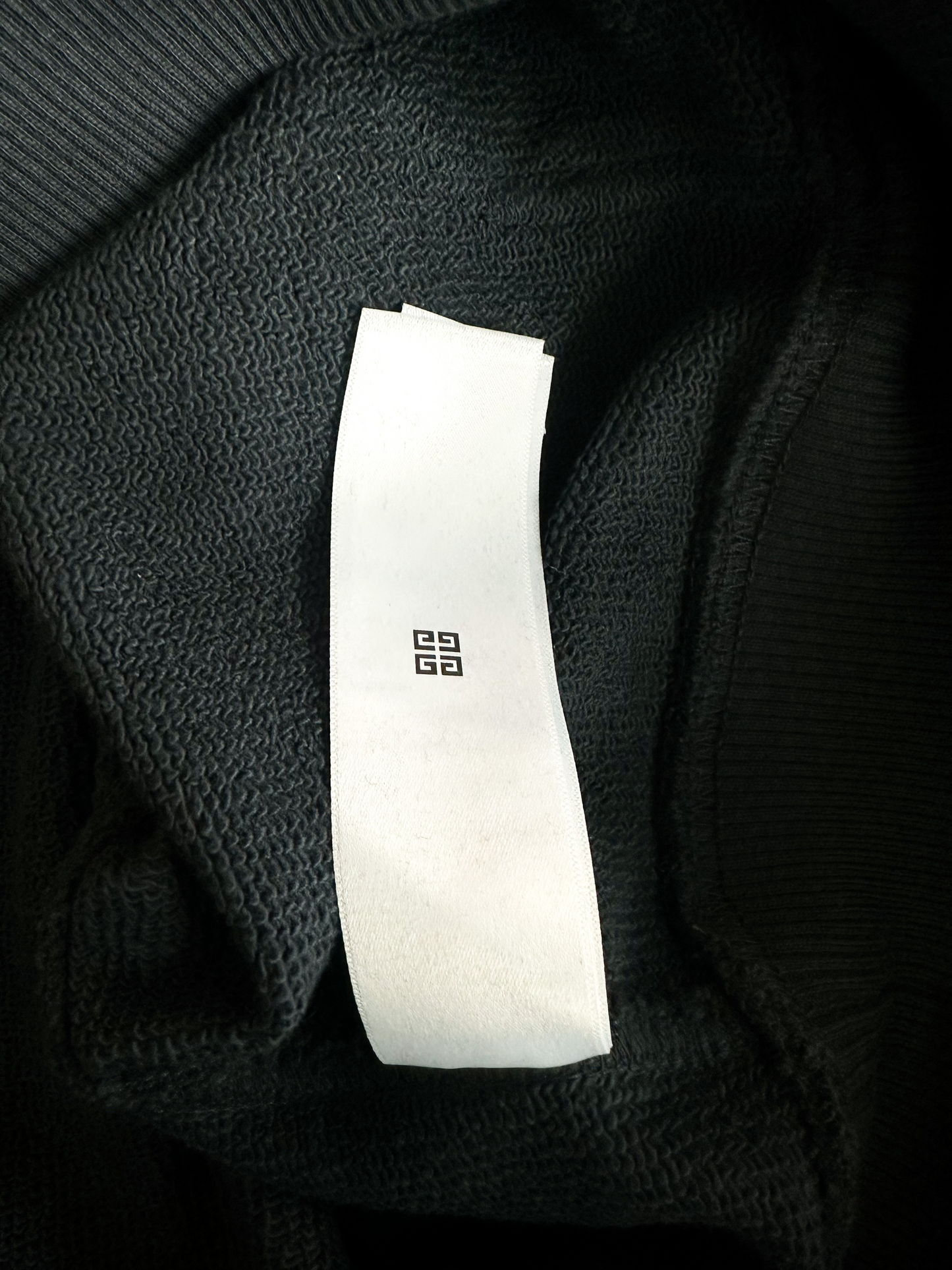 Givenchy Dark Navy Embroidered Logo Hoodie